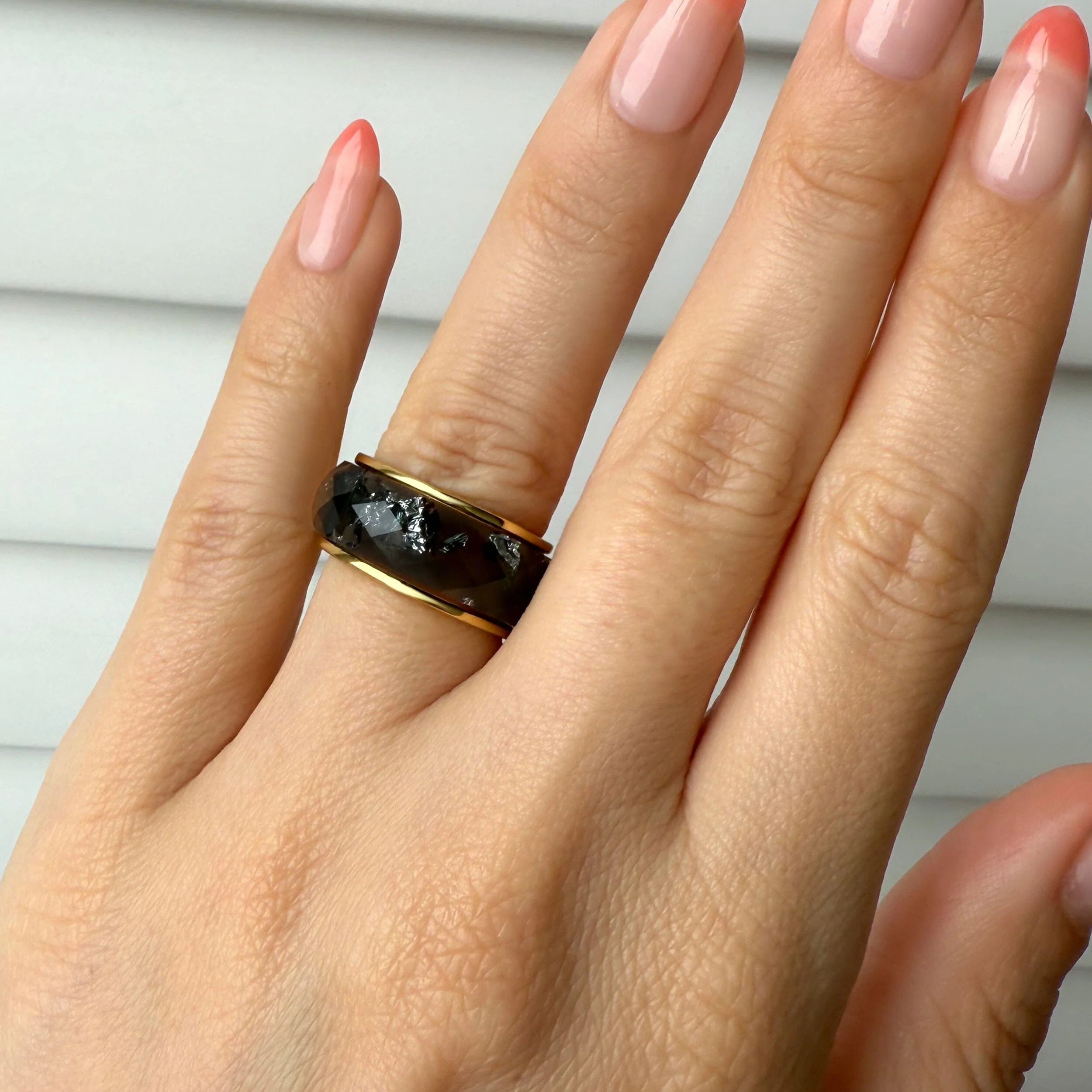 2in1 Resin Ring - Night Sky - Image 6