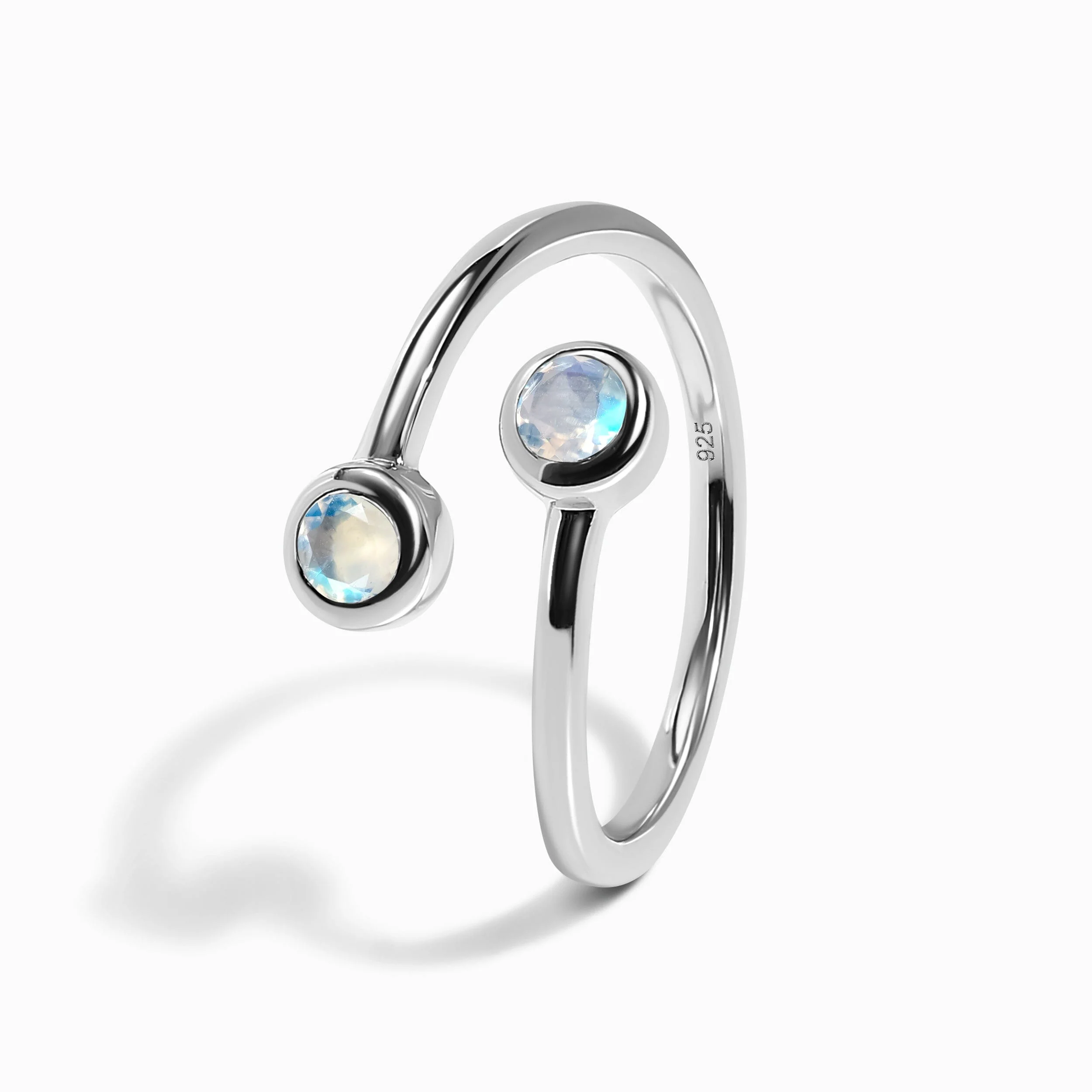Adjustable Moonstone Ring - Evolve - Image 12