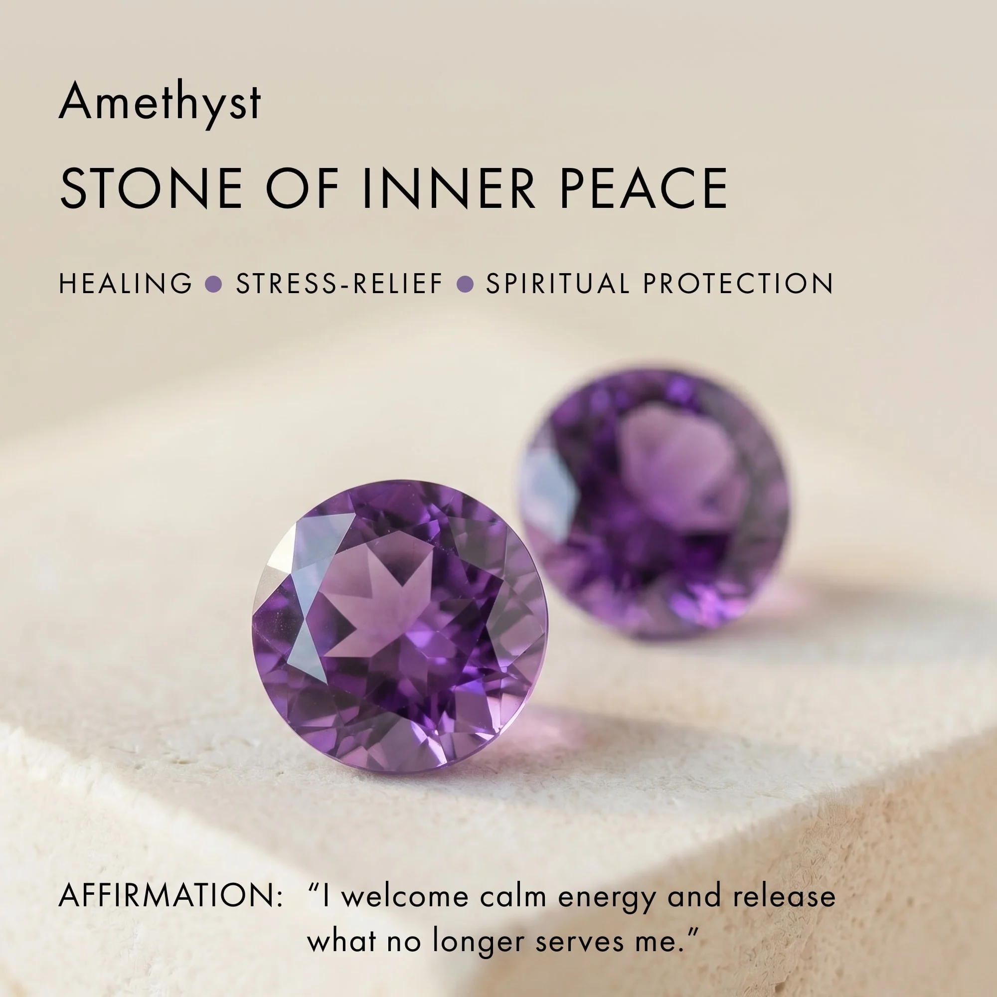 Amethyst Ring - Harlow - Image 10