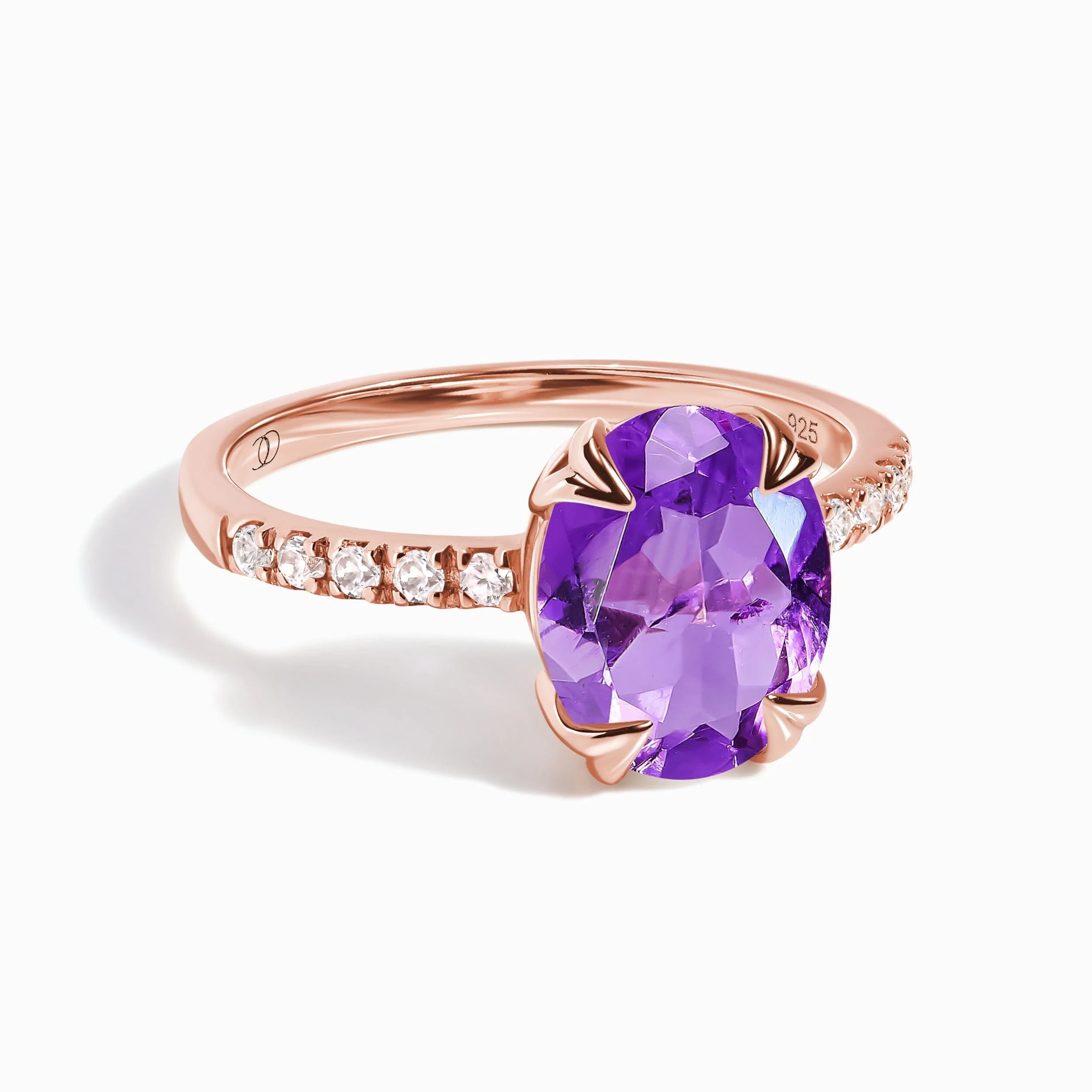 Amethyst Ring - Harlow - Image 4
