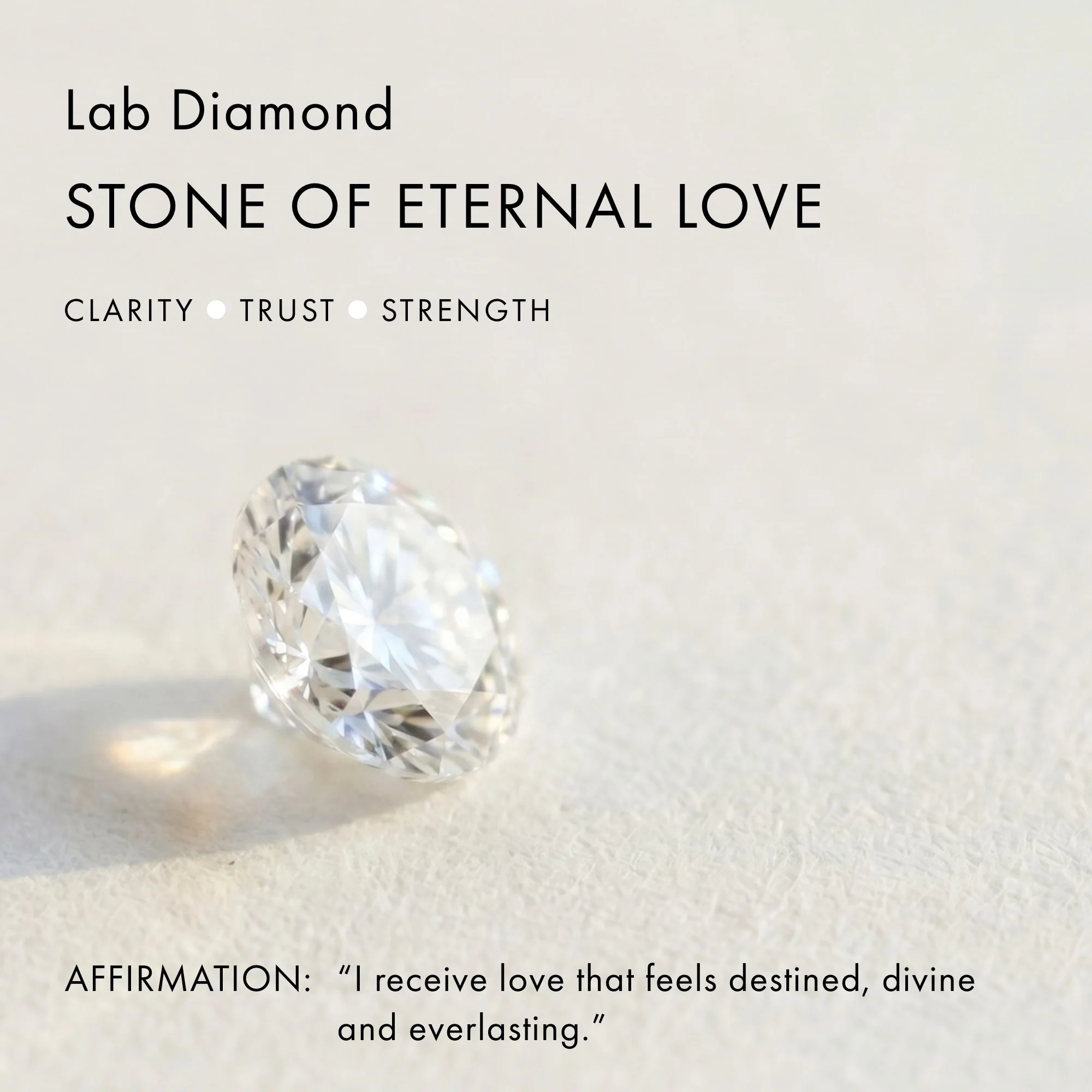 Amethyst Lab Diamond Ring - Mirth - Image 8