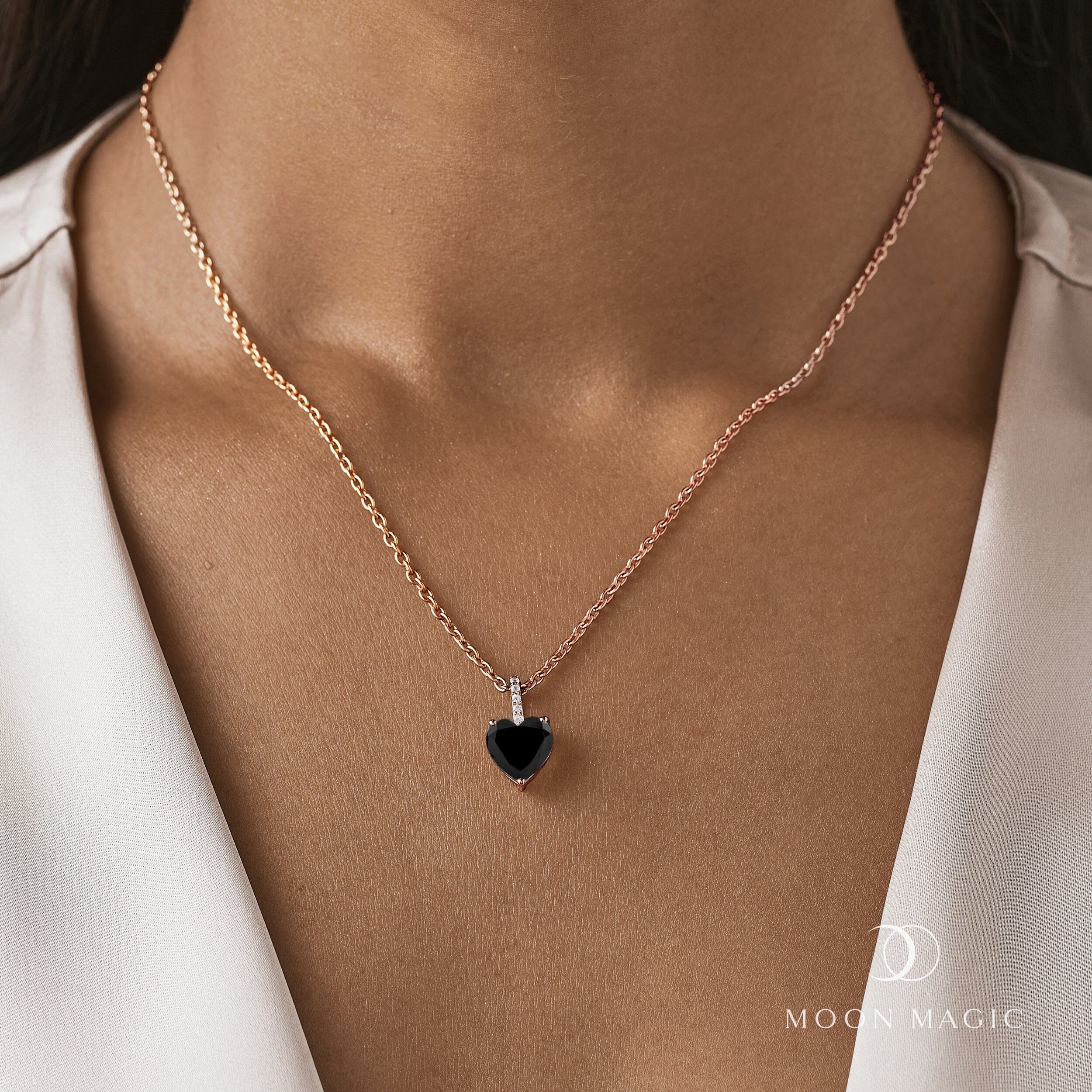 Black Obsidian Necklace - By Your Side - Image 4