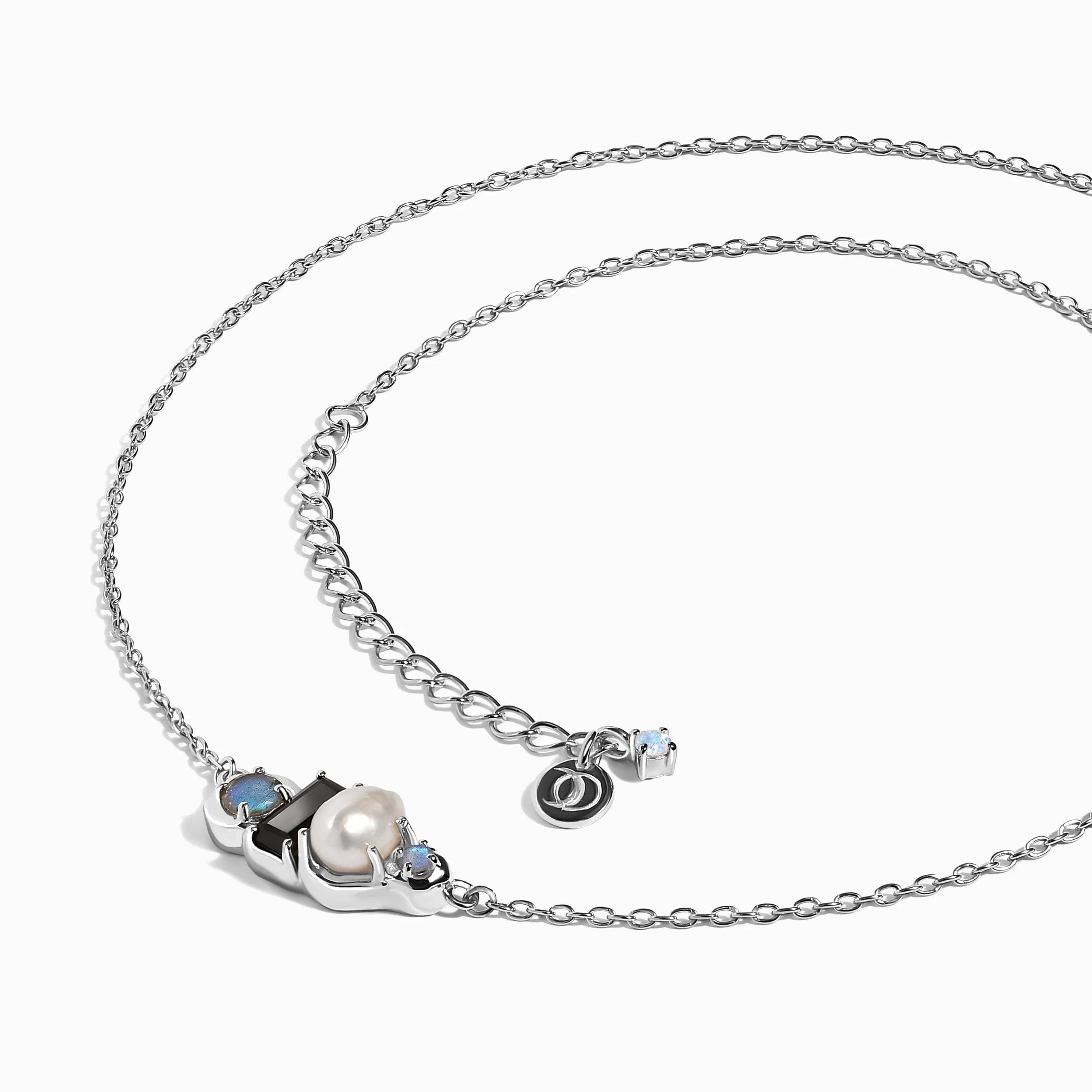 Black Obsidian Pearl Necklace - Treasure - Image 12