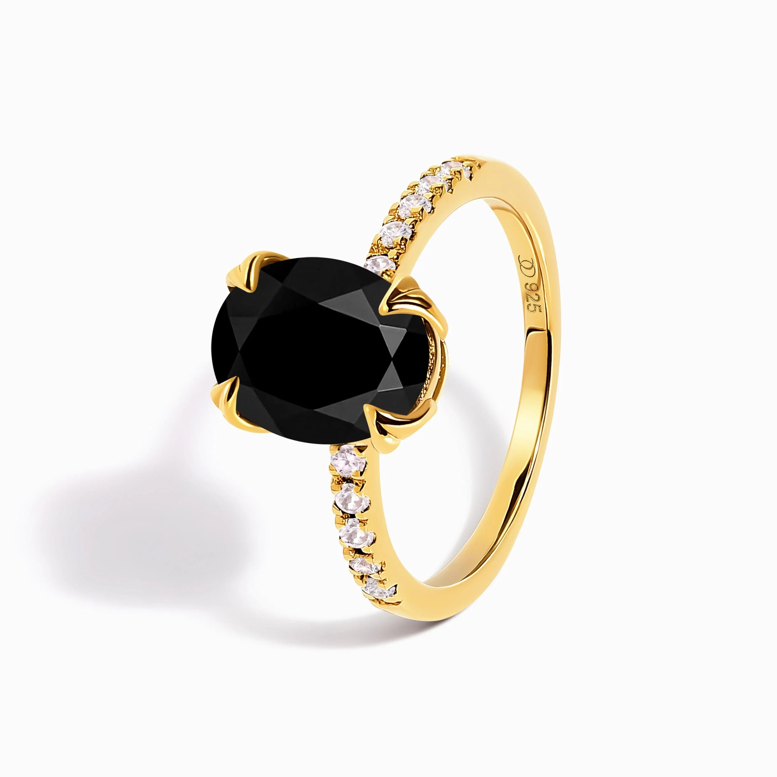 Black Obsidian Ring - Harlow - Image 18