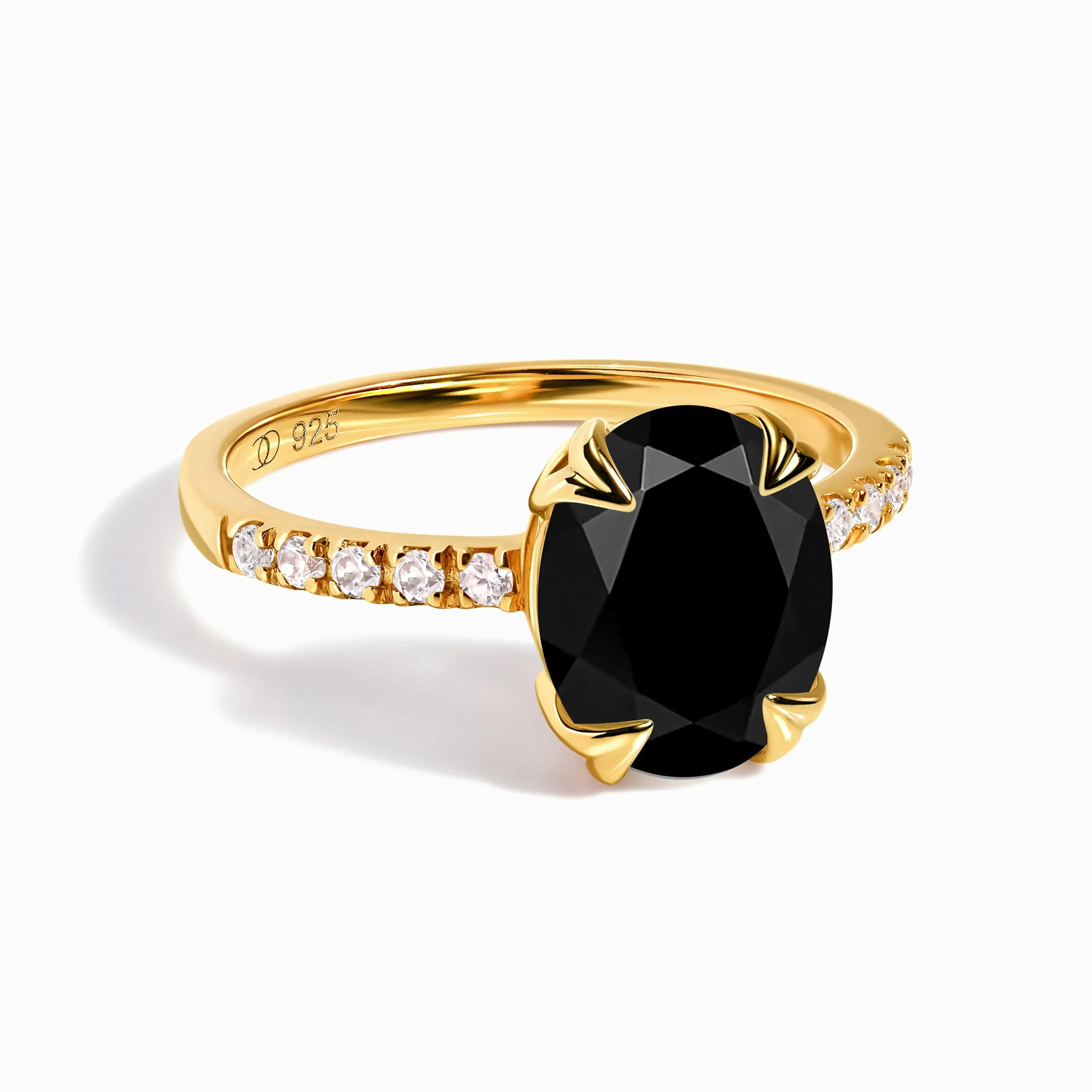 Black Obsidian Ring - Harlow - Image 5