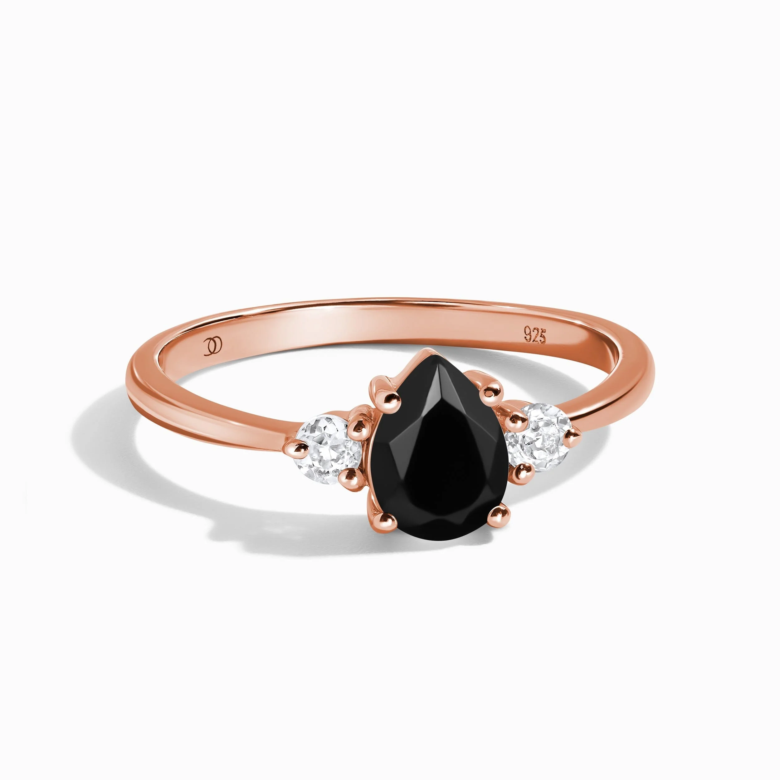 Black Obsidian Ring - Lania - Image 3