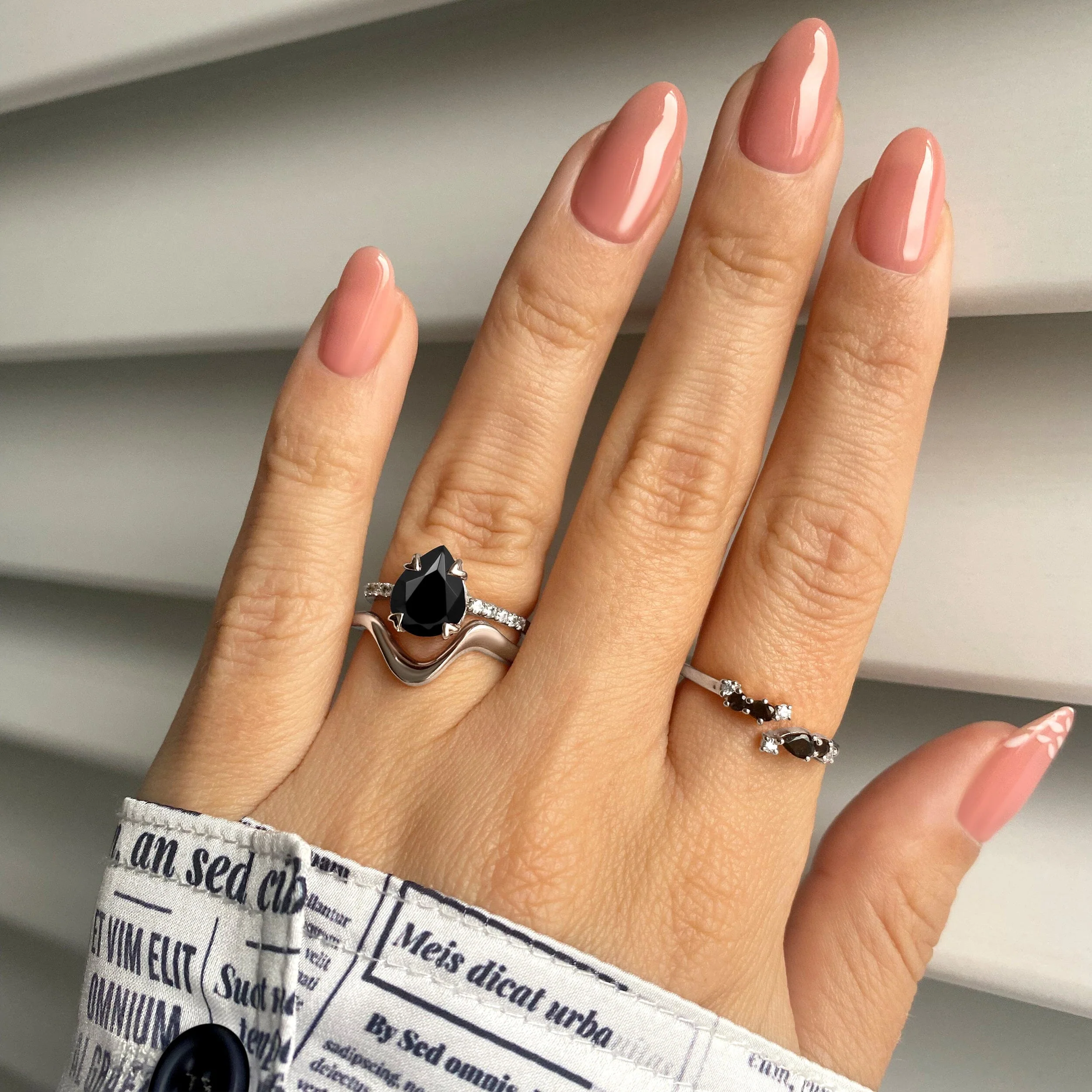 Black Obsidian Ring - Nymph - Image 11