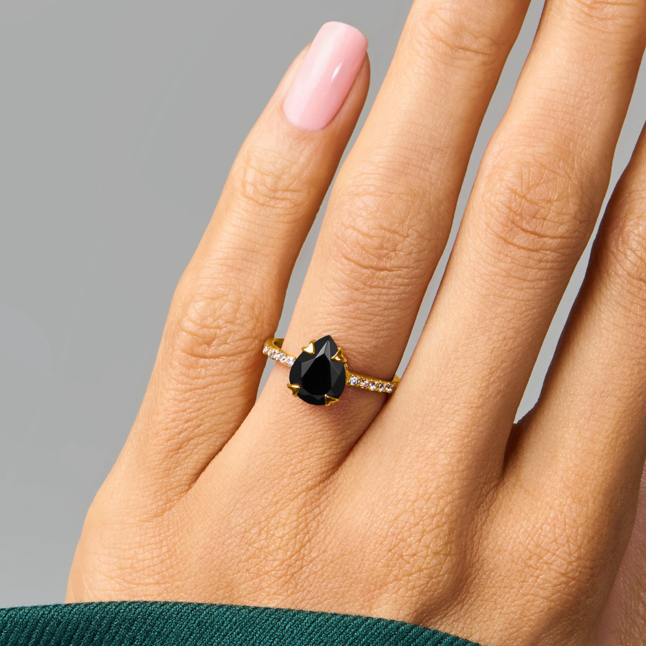Black Obsidian Ring - Nymph - Image 8