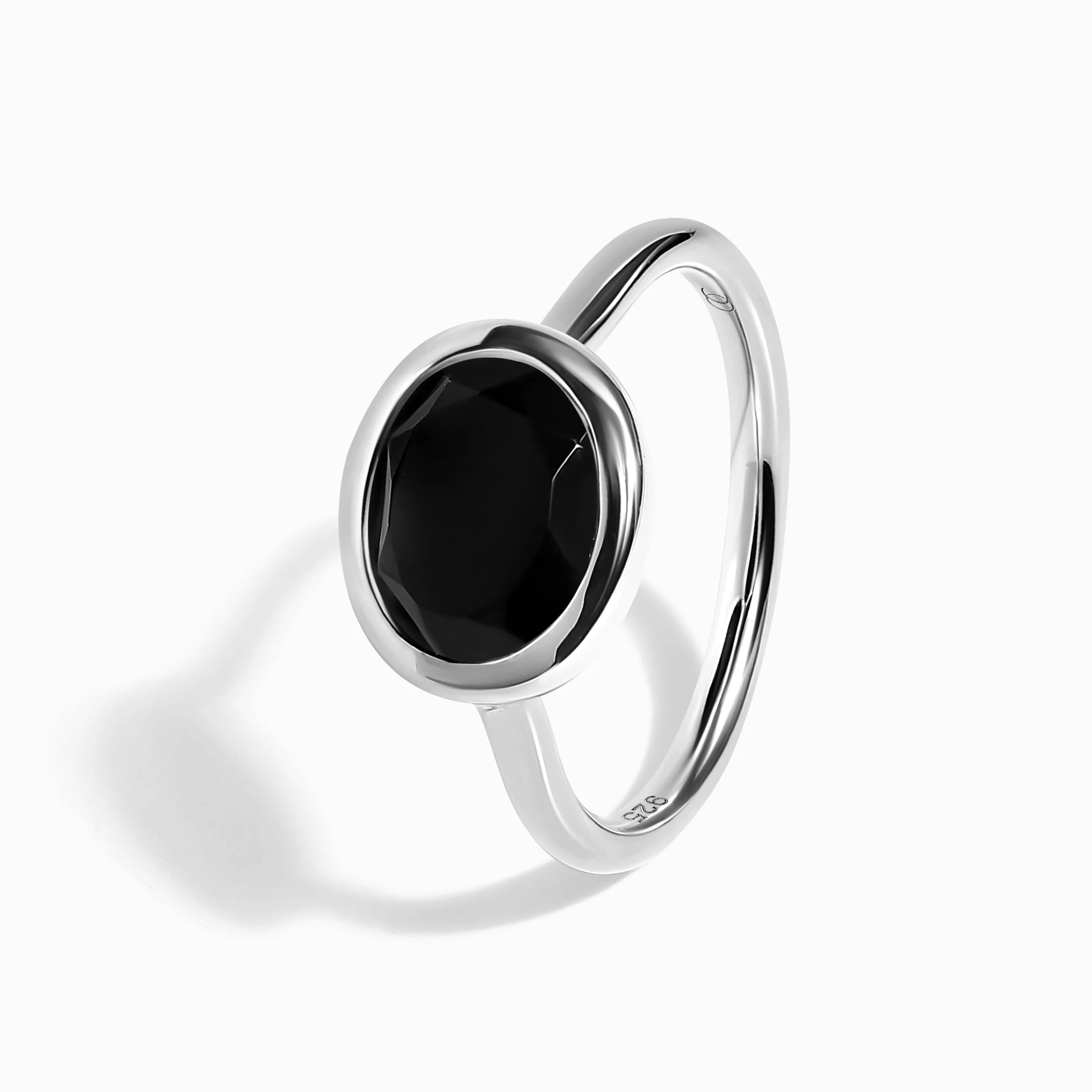 Black Obsidian Skin Touch Ring - Feel the Strength - Image 12
