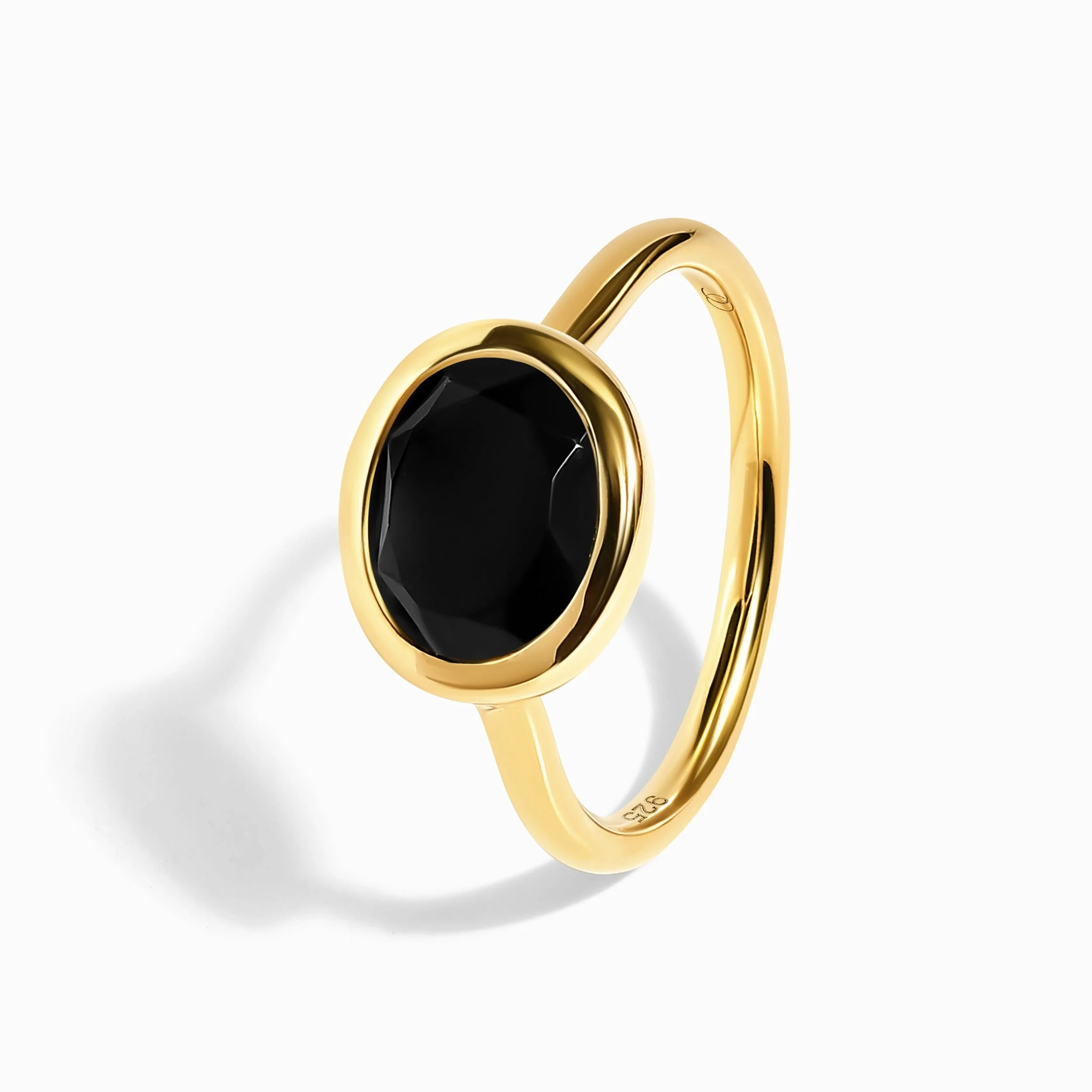 Black Obsidian Skin Touch Ring - Feel the Strength - Image 24