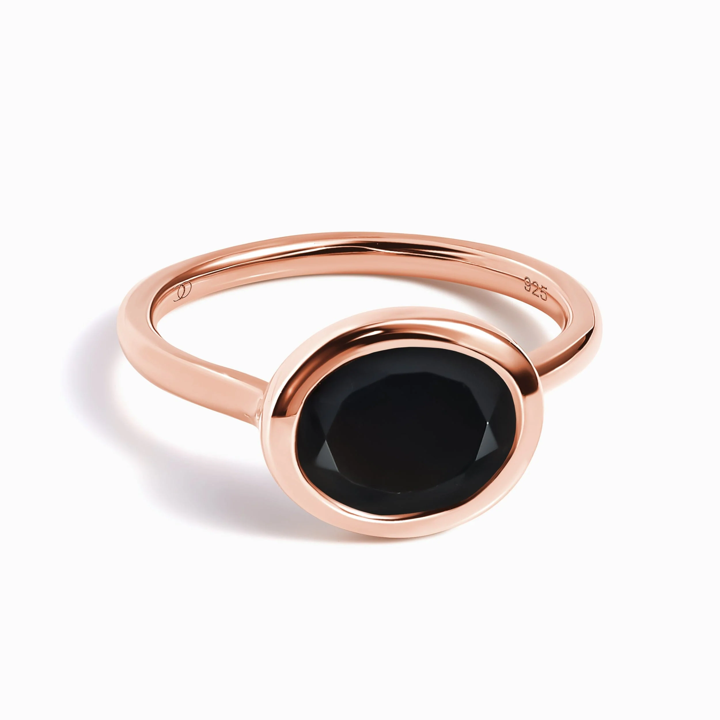 Black Obsidian Skin Touch Ring - Feel the Strength - Image 5