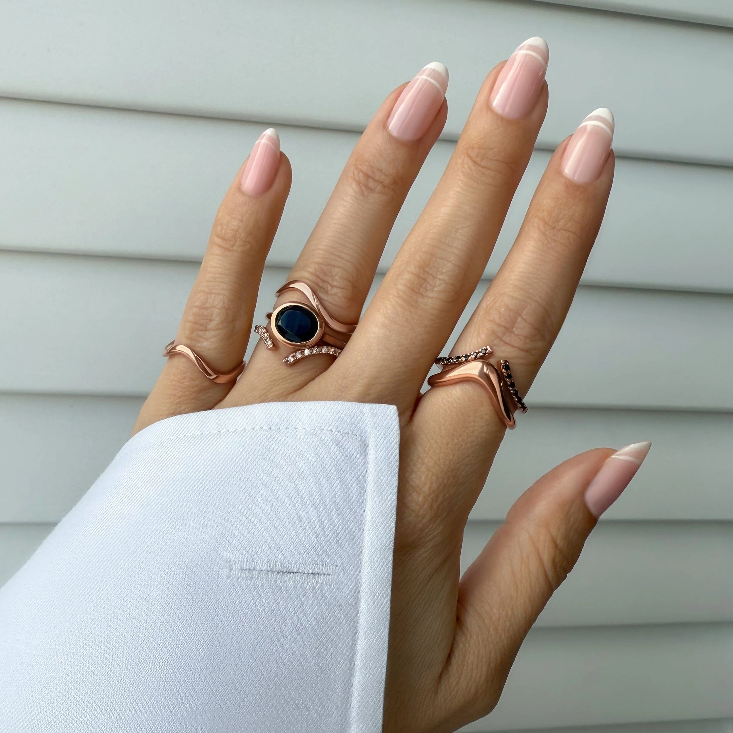 Black Obsidian Skin Touch Ring - Feel the Strength - Image 20