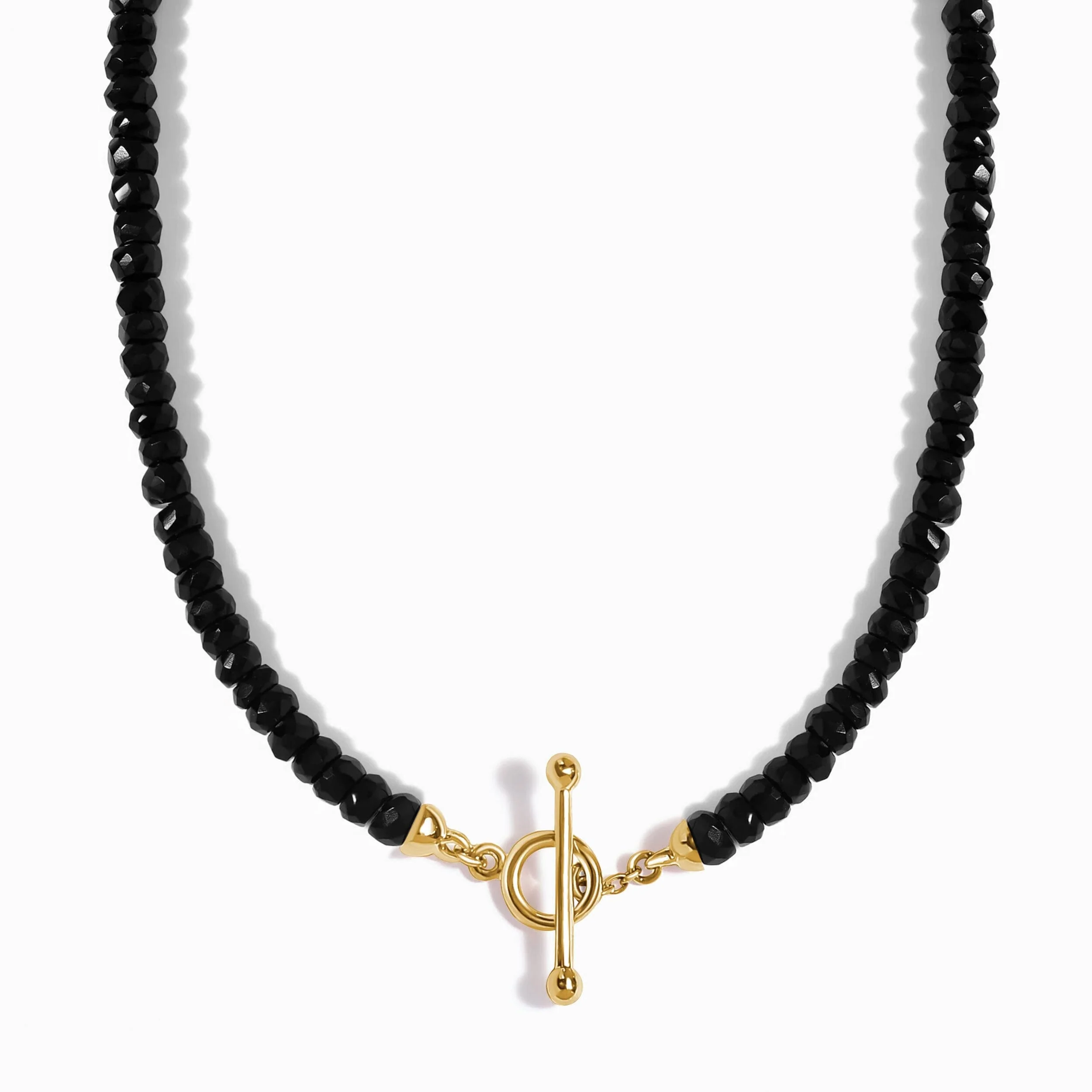Black Obsidian T-Lock Beads Necklace - Raise Your Vibrations - Image 5