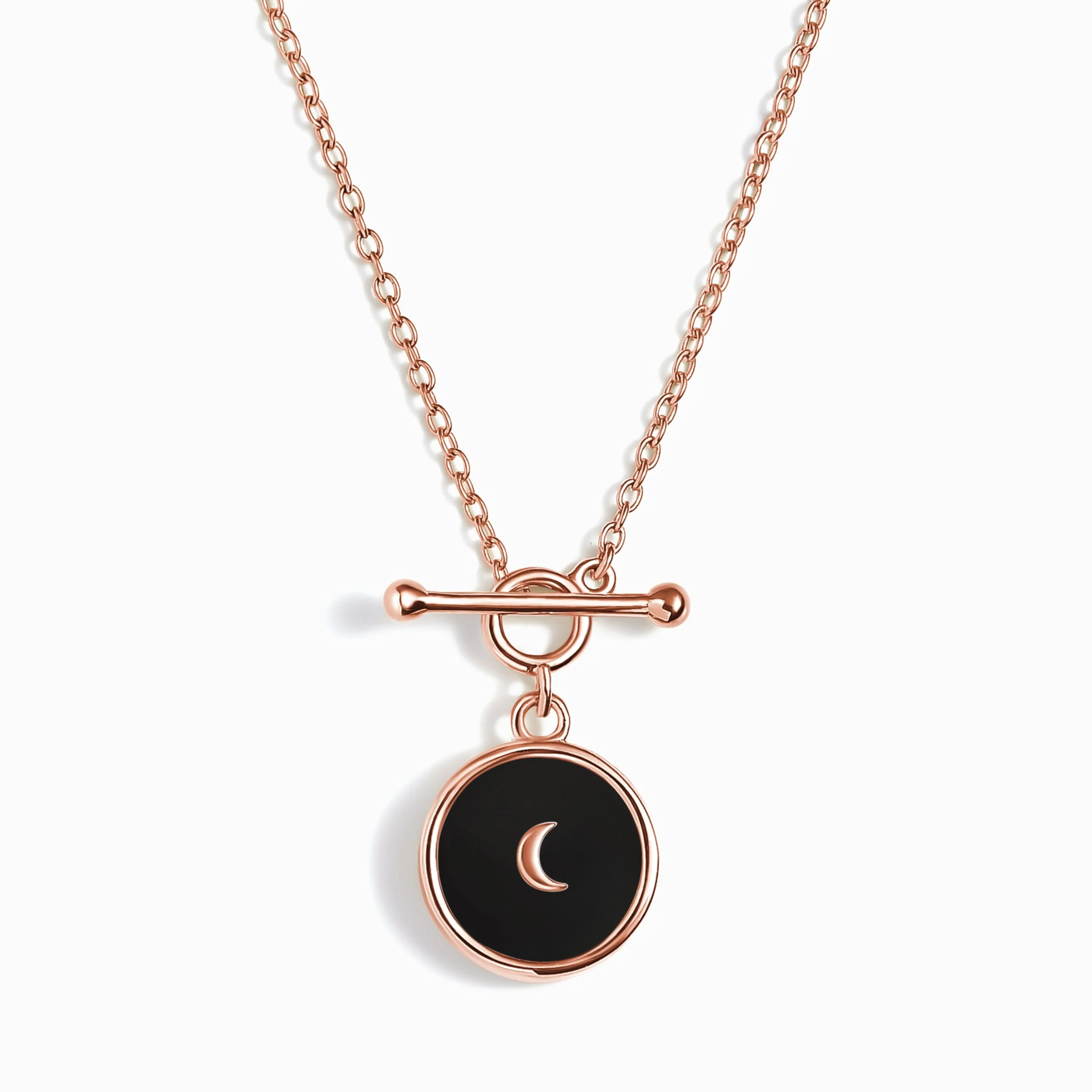 Black Obsidian T-Lock Necklace - Dream - Image 3