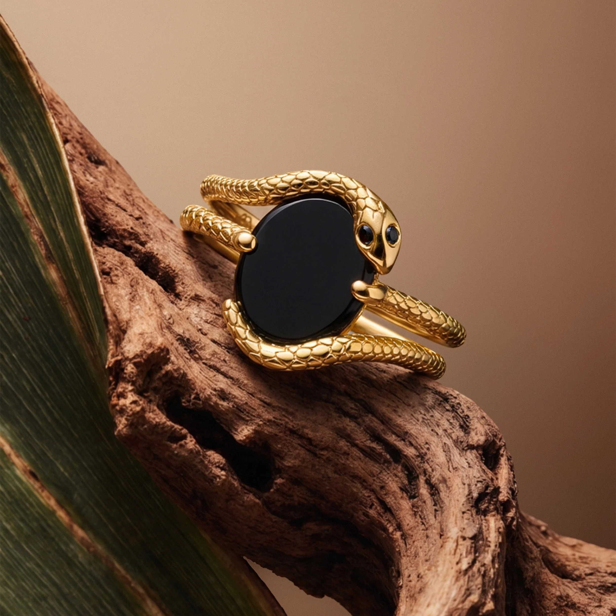 Black Onyx Ring - Serpent of Release - Image 25