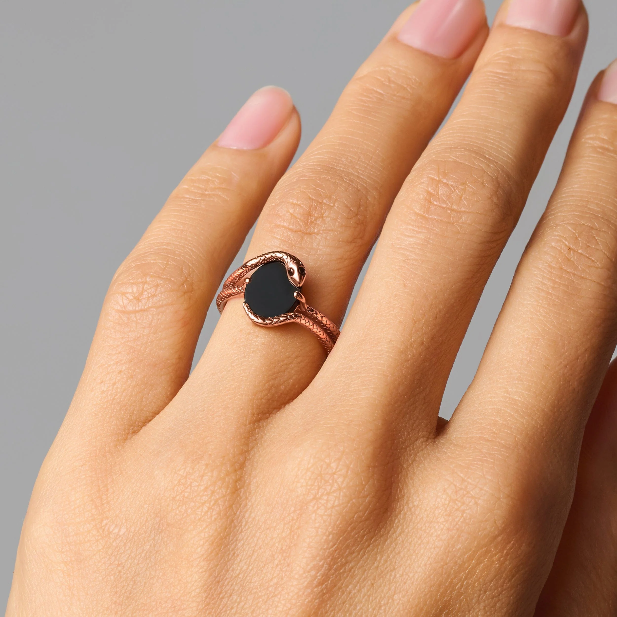 Black Onyx Ring - Serpent of Release - Image 38
