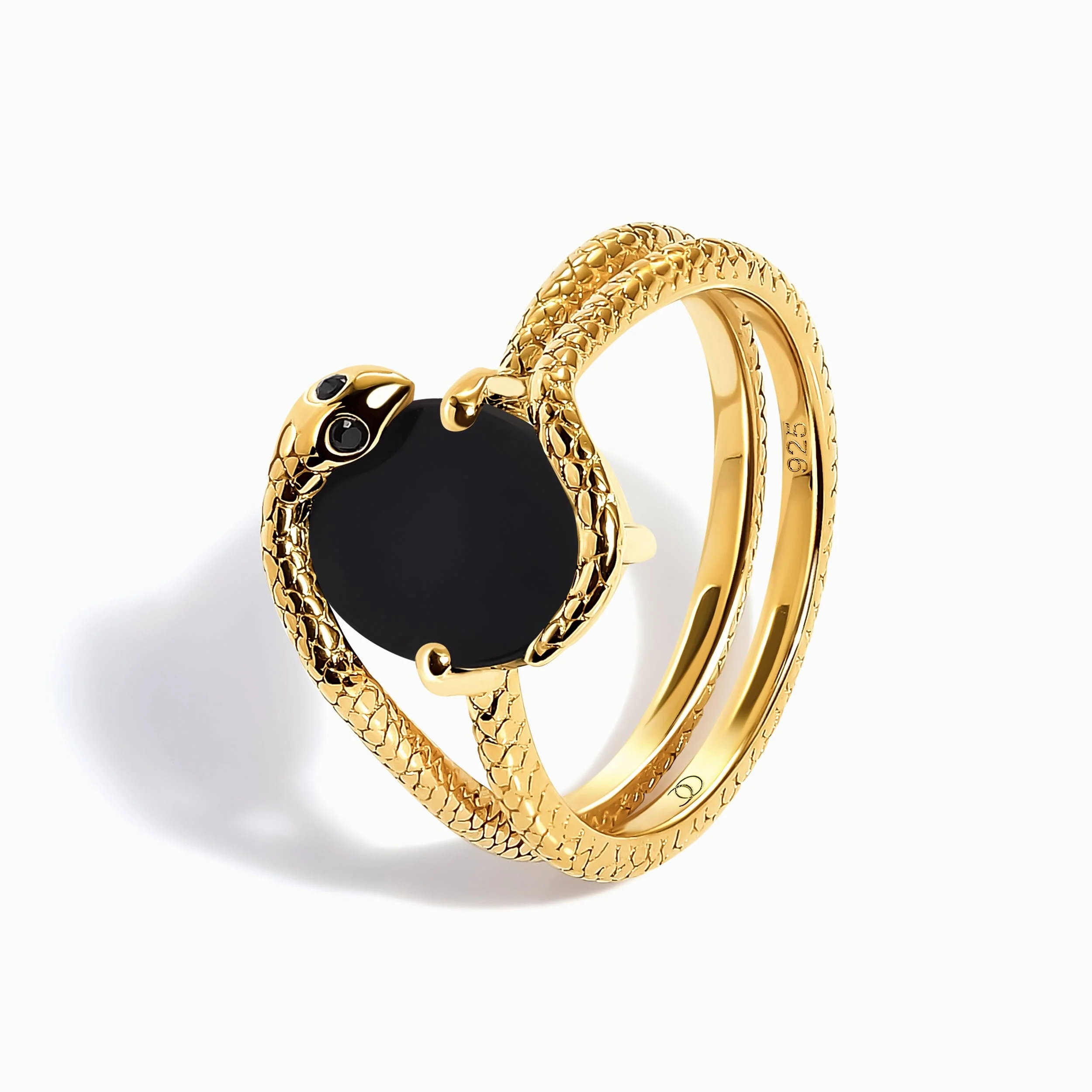 Black Onyx Ring - Serpent of Release - Image 27