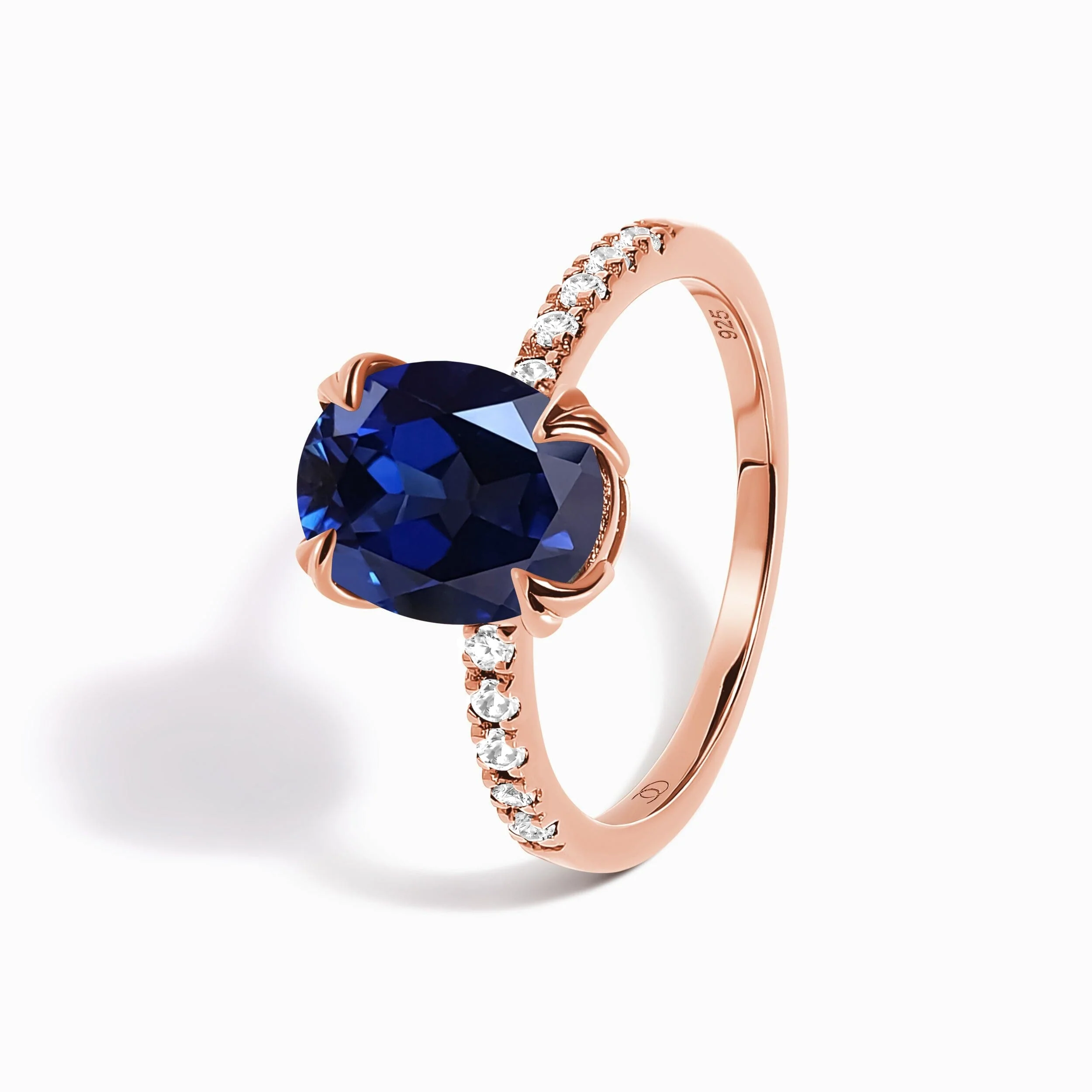 Blue Sapphire Ring - Harlow - Image 13