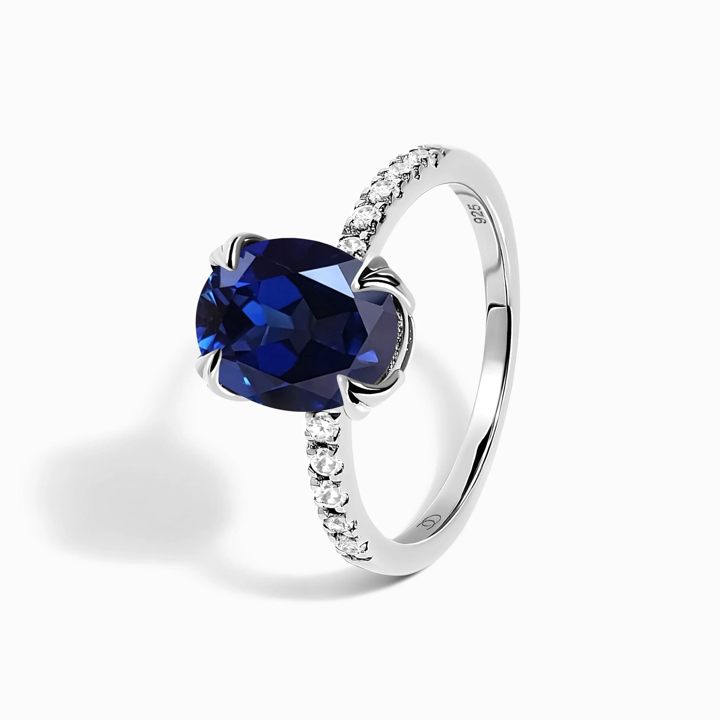 Blue Sapphire Ring - Harlow - Image 9