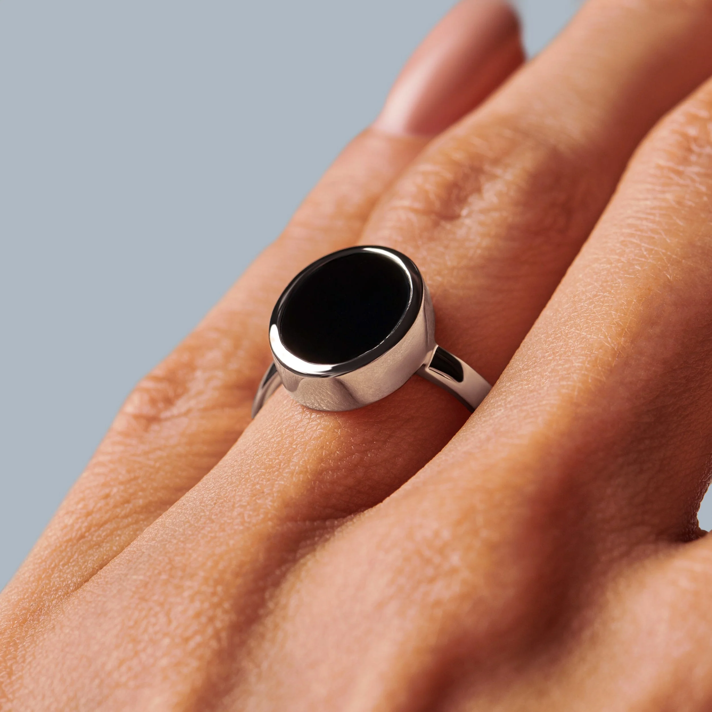 Crystal Ring - Enfolded Black Onyx - Image 35