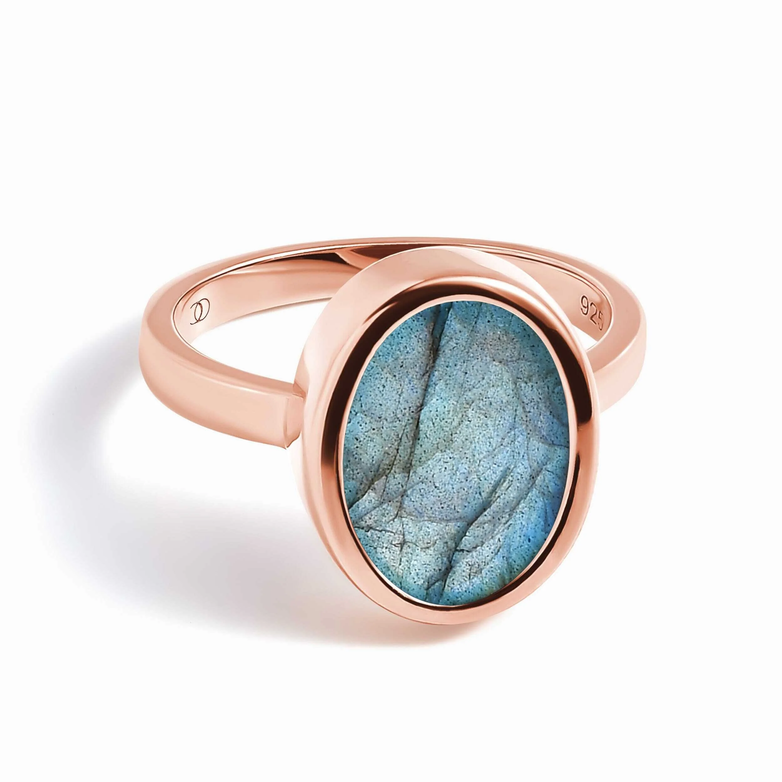 Crystal Ring - Enfolded Labradorite - Image 3