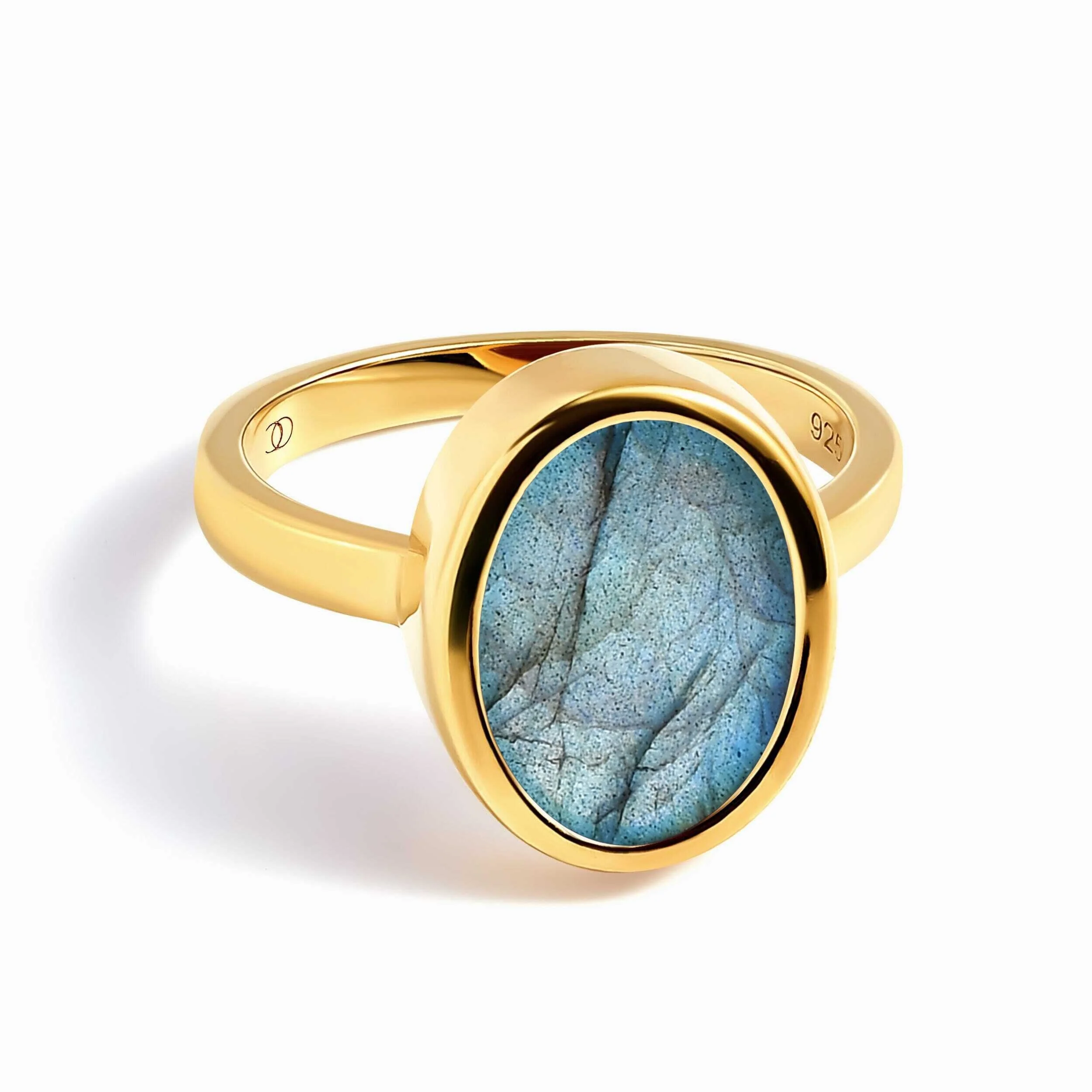 Crystal Ring - Enfolded Labradorite - Image 5