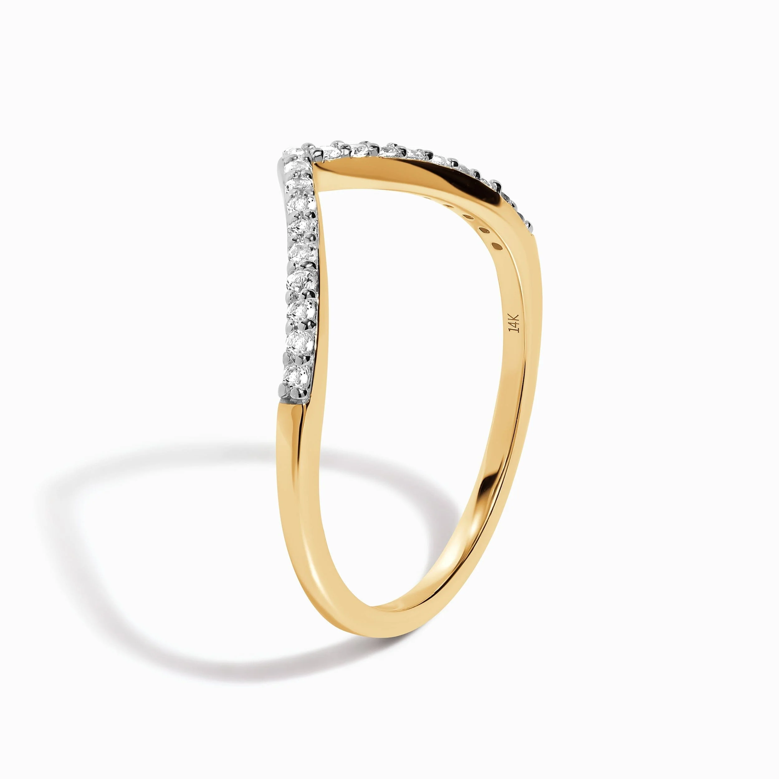 Lab Diamond Ring - Bonding Arc - Image 16