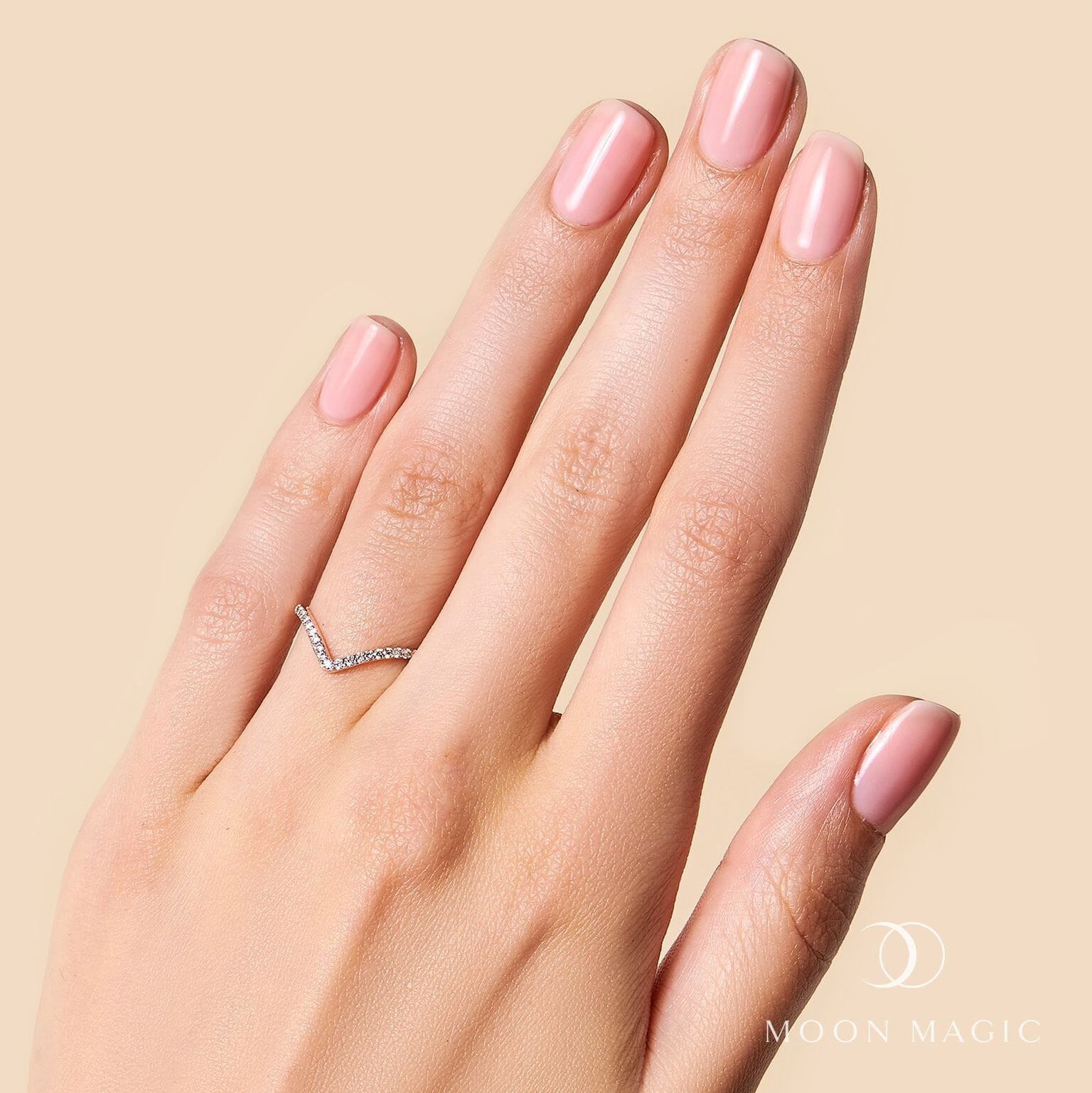 Lab Diamond Ring - Bonding Arc - Image 17