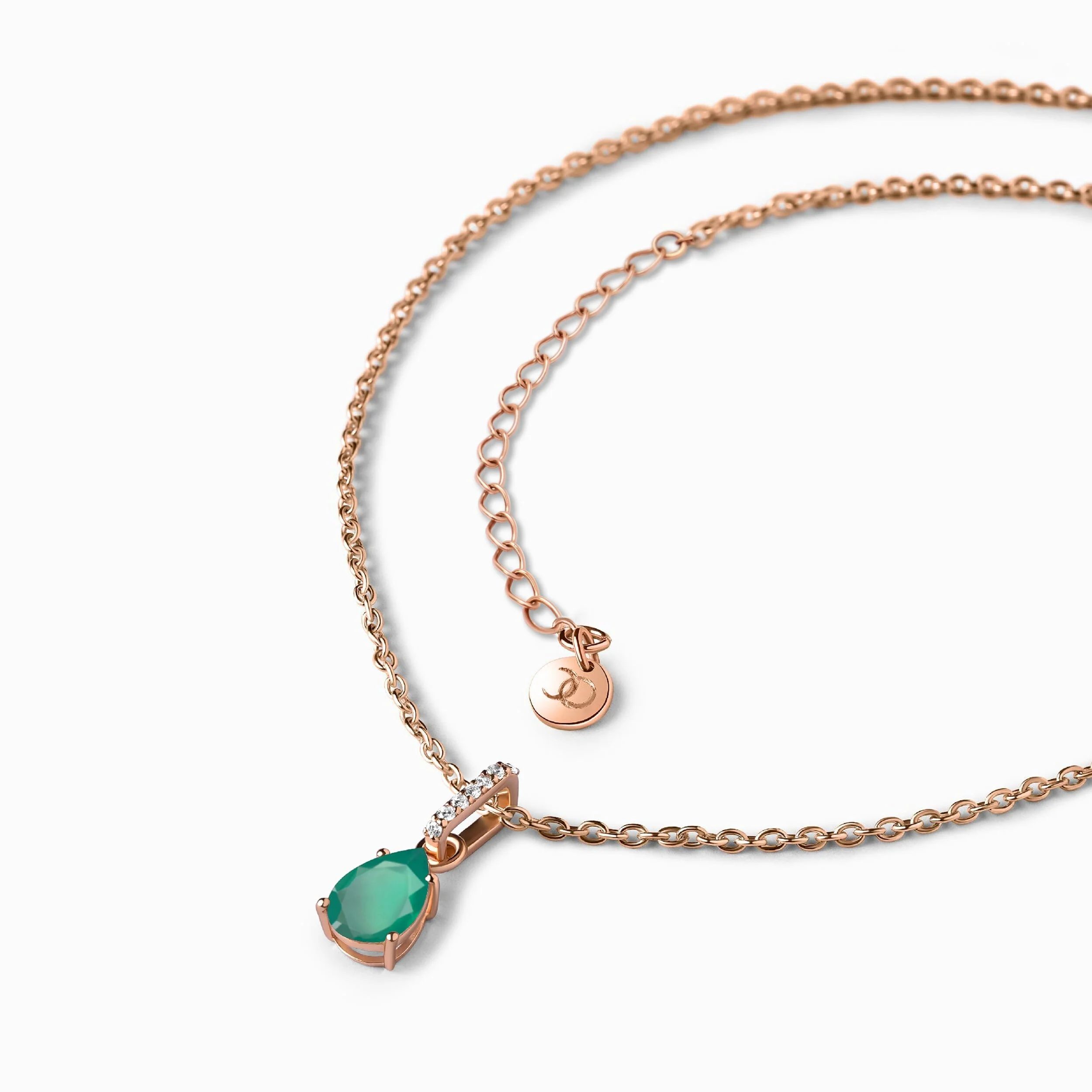 Taurus Zodiac & May Birthstone Necklaces - Image 13