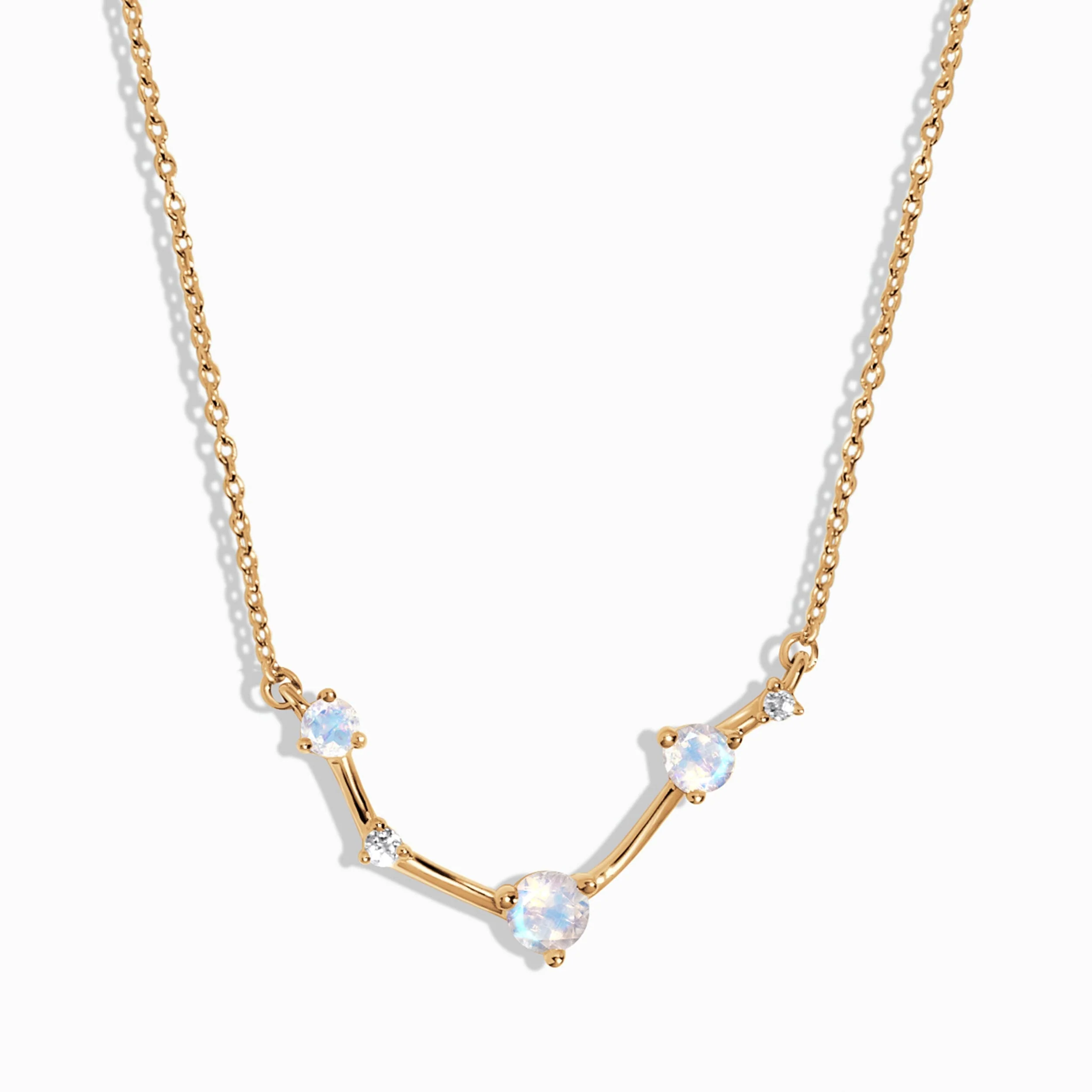 Moonstone Necklace - Aries Zodiac Constellation - Image 5