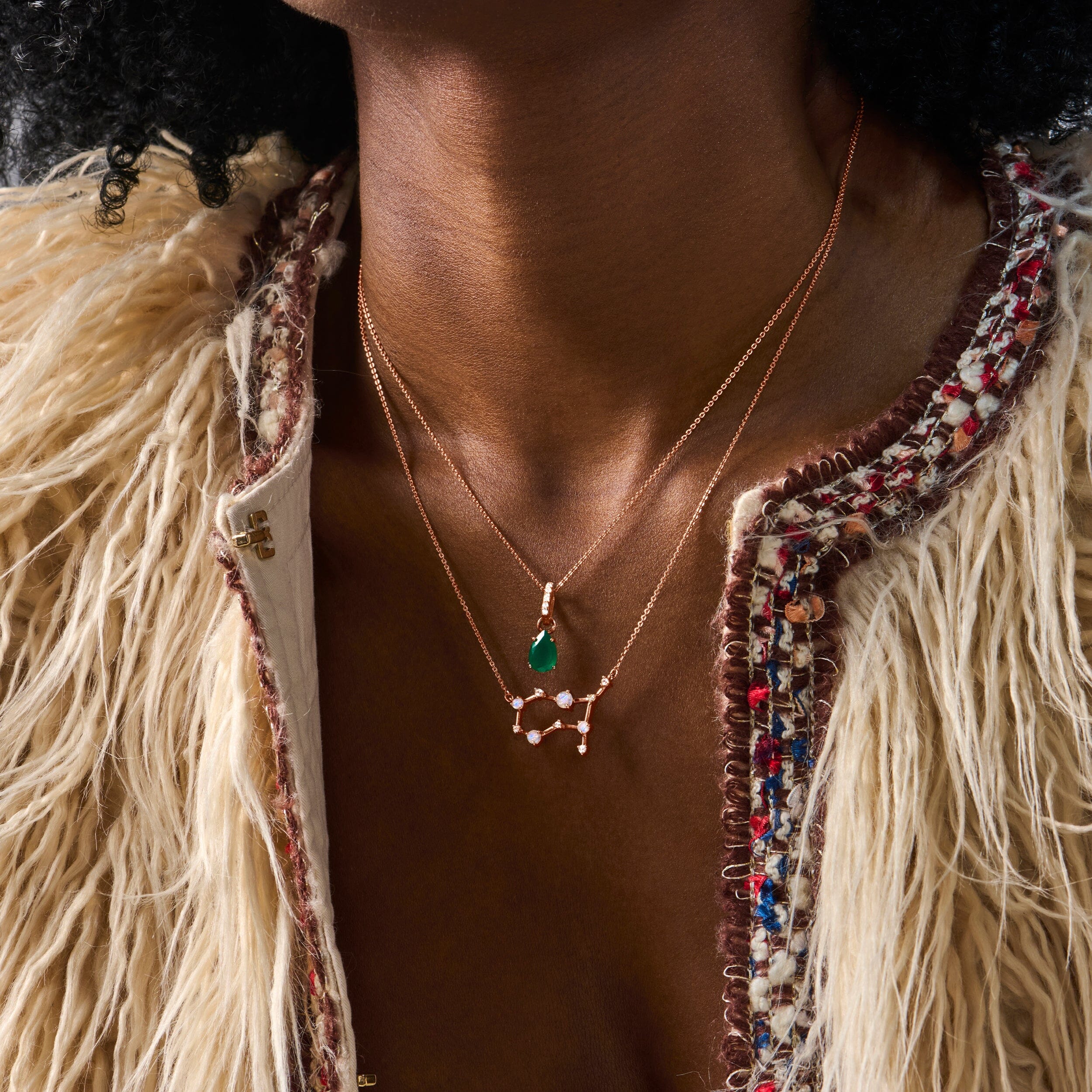 Moonstone Necklace - Gemini Zodiac Constellation - Image 13