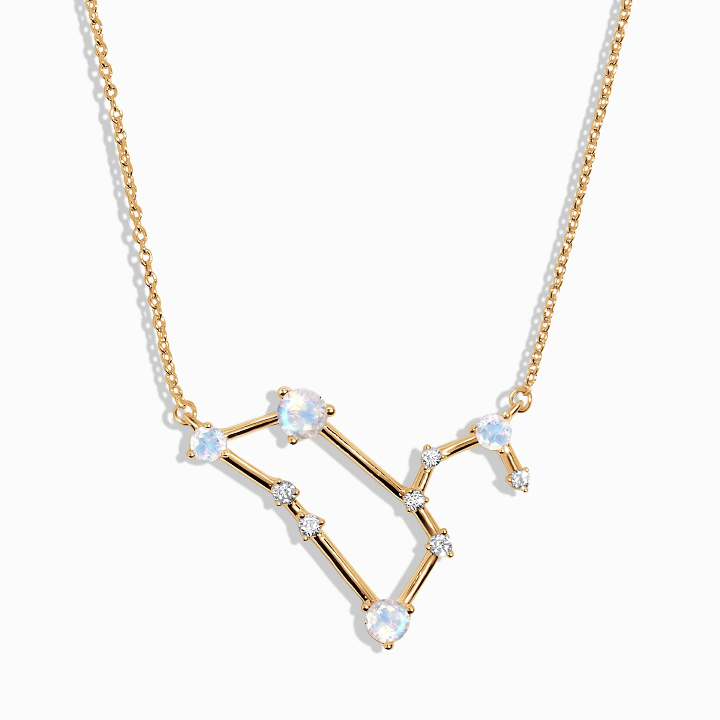 Moonstone Necklace - Leo Zodiac Constellation - Image 7