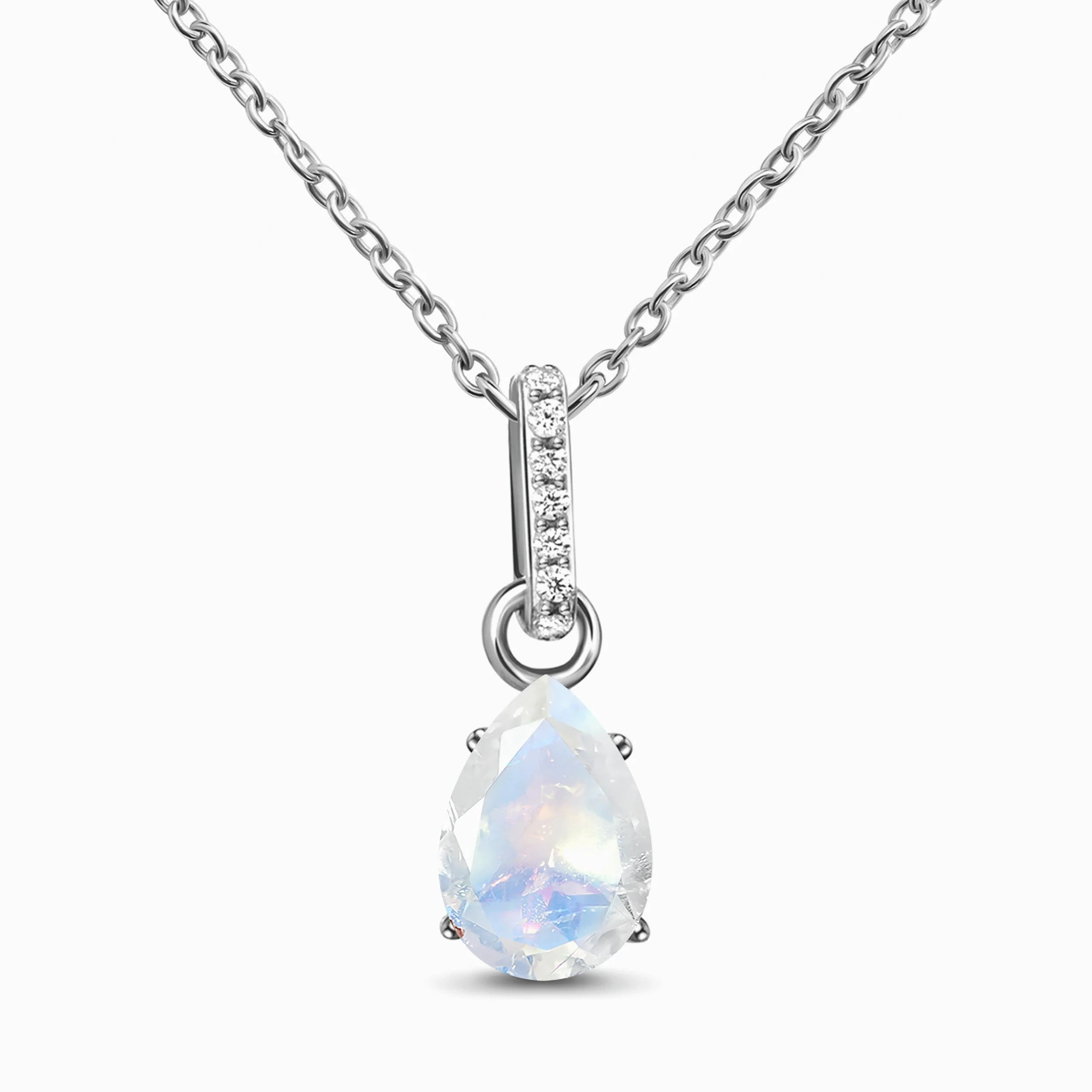 Moonstone Necklace Sway - June Birthstone - Image 3