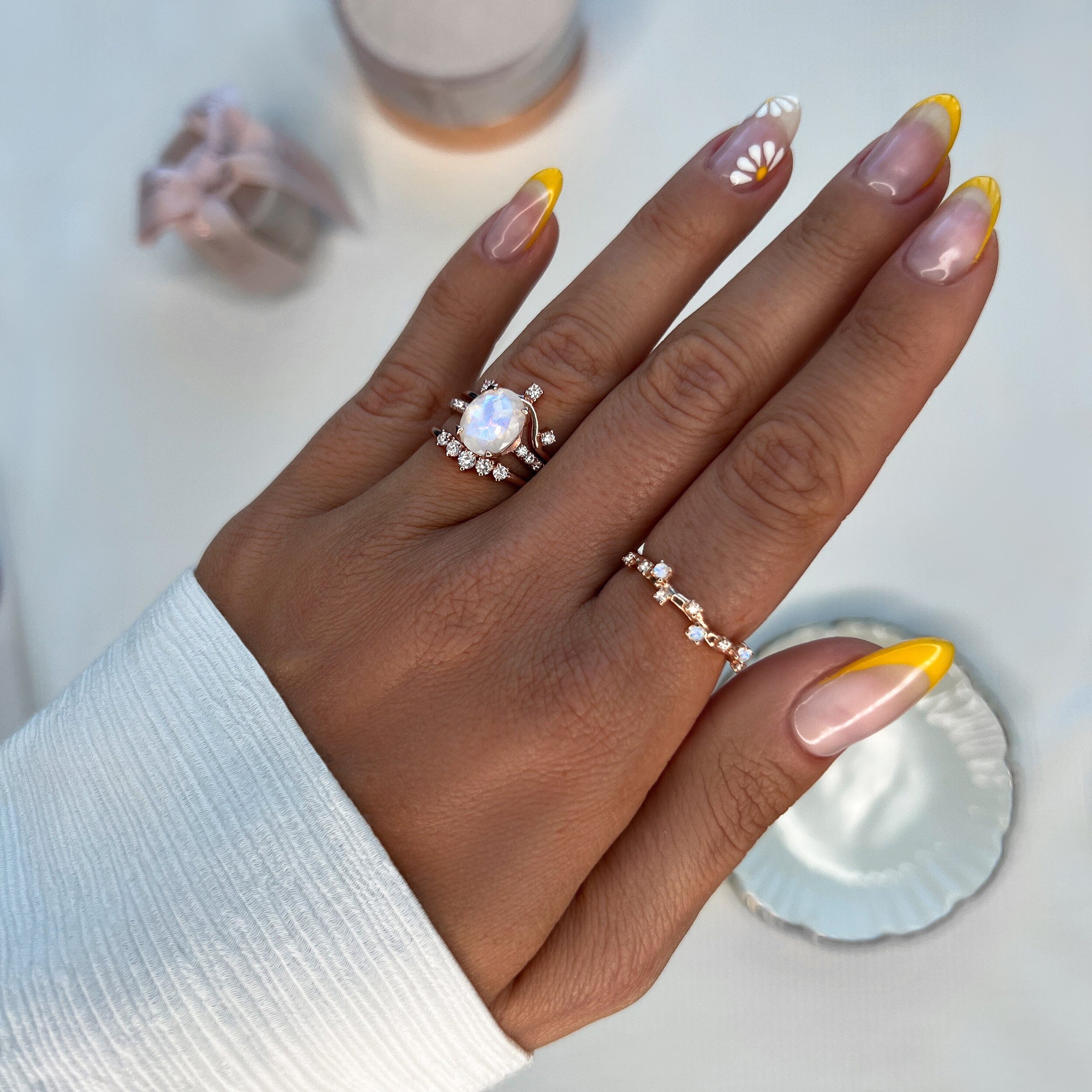 Moonstone Ring - Harlow - Image 12