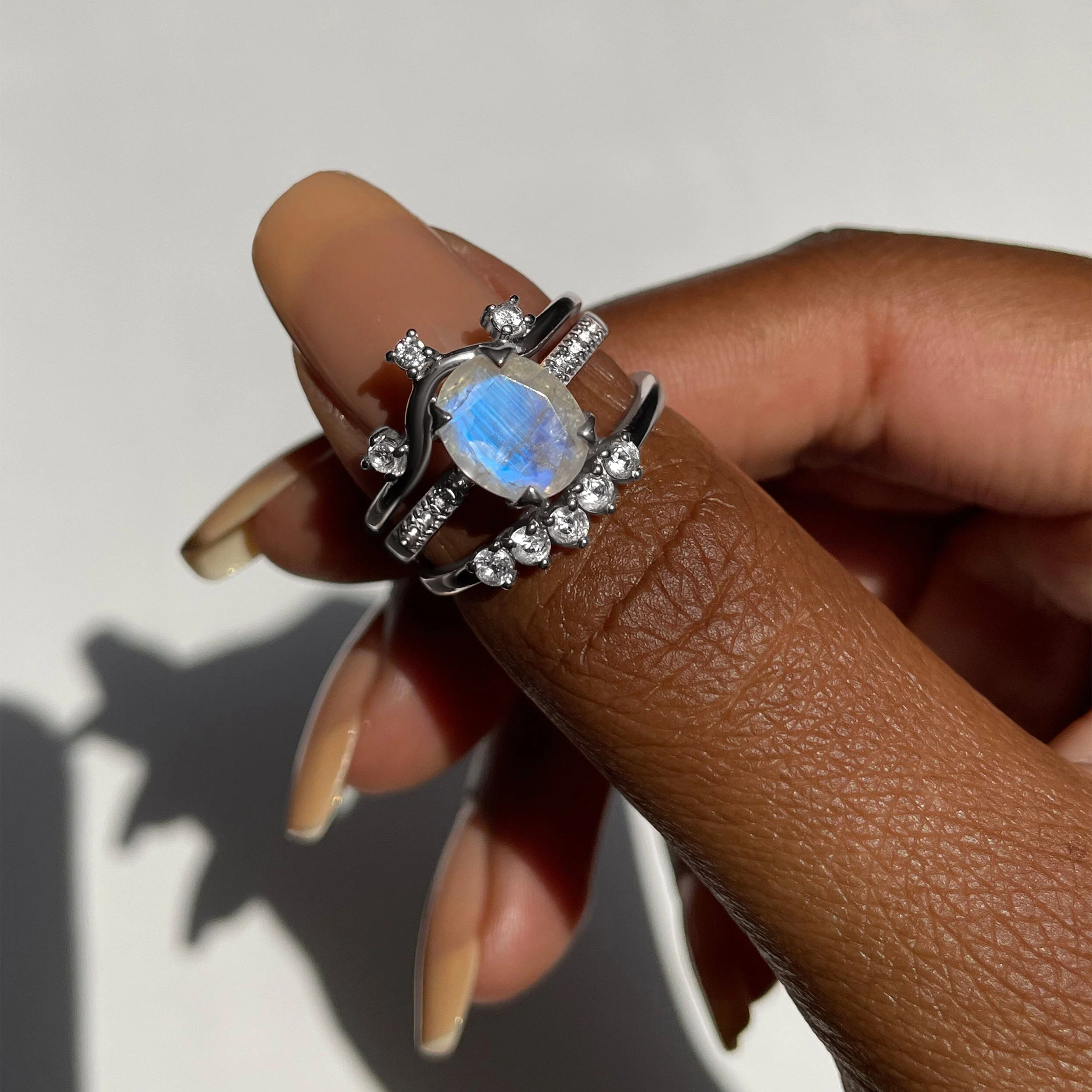 Moonstone Ring - Harlow - Image 13