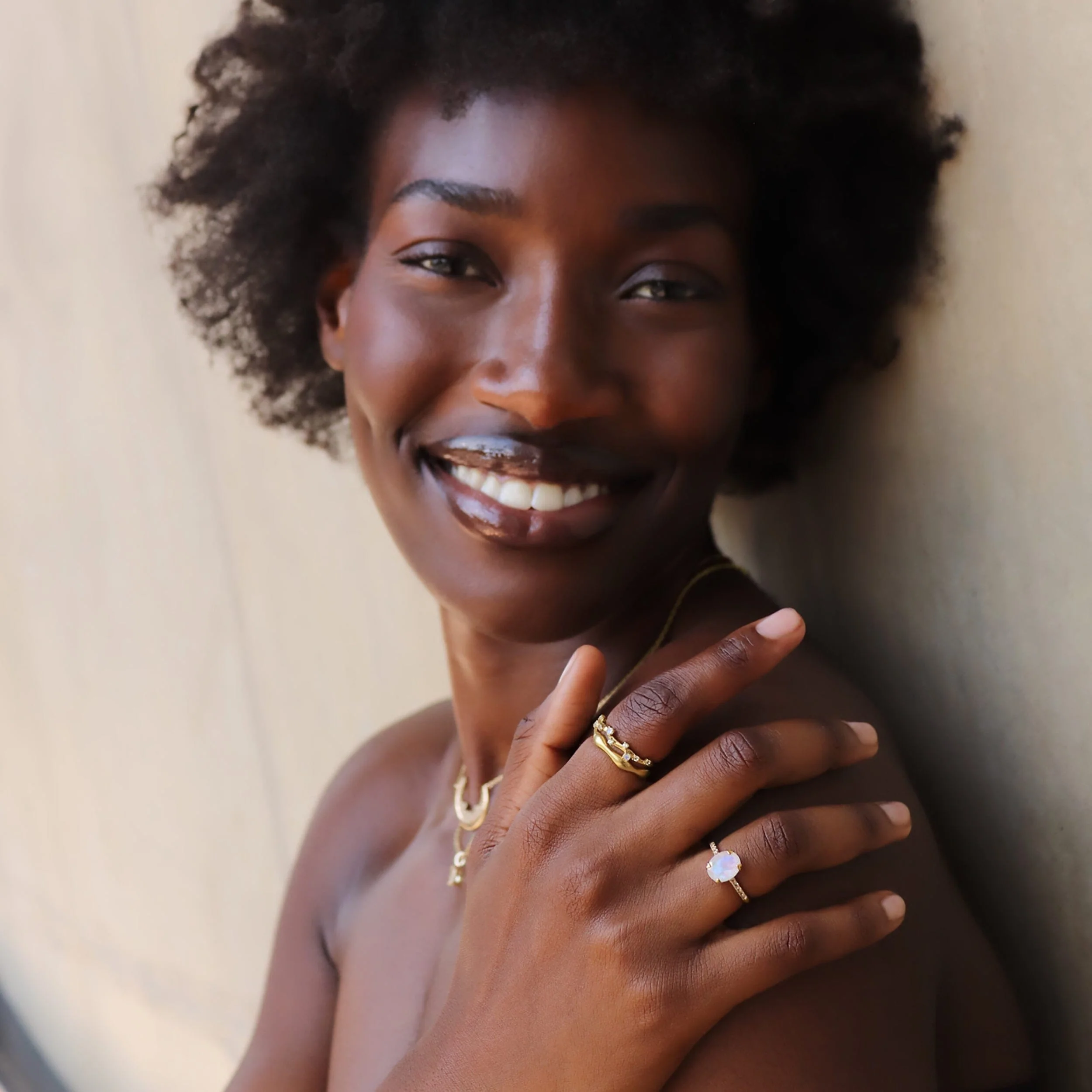 Moonstone Ring - Harlow - Image 19
