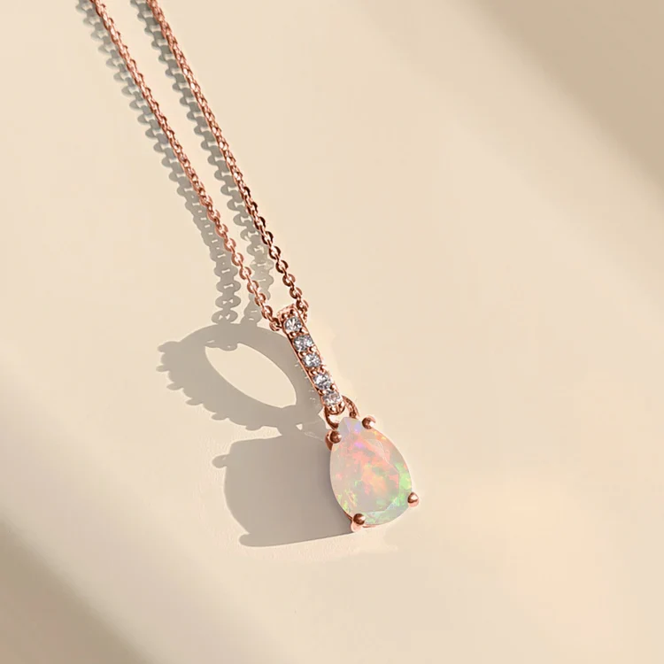 Opal Necklace Sway - October Birthstone - Image 27