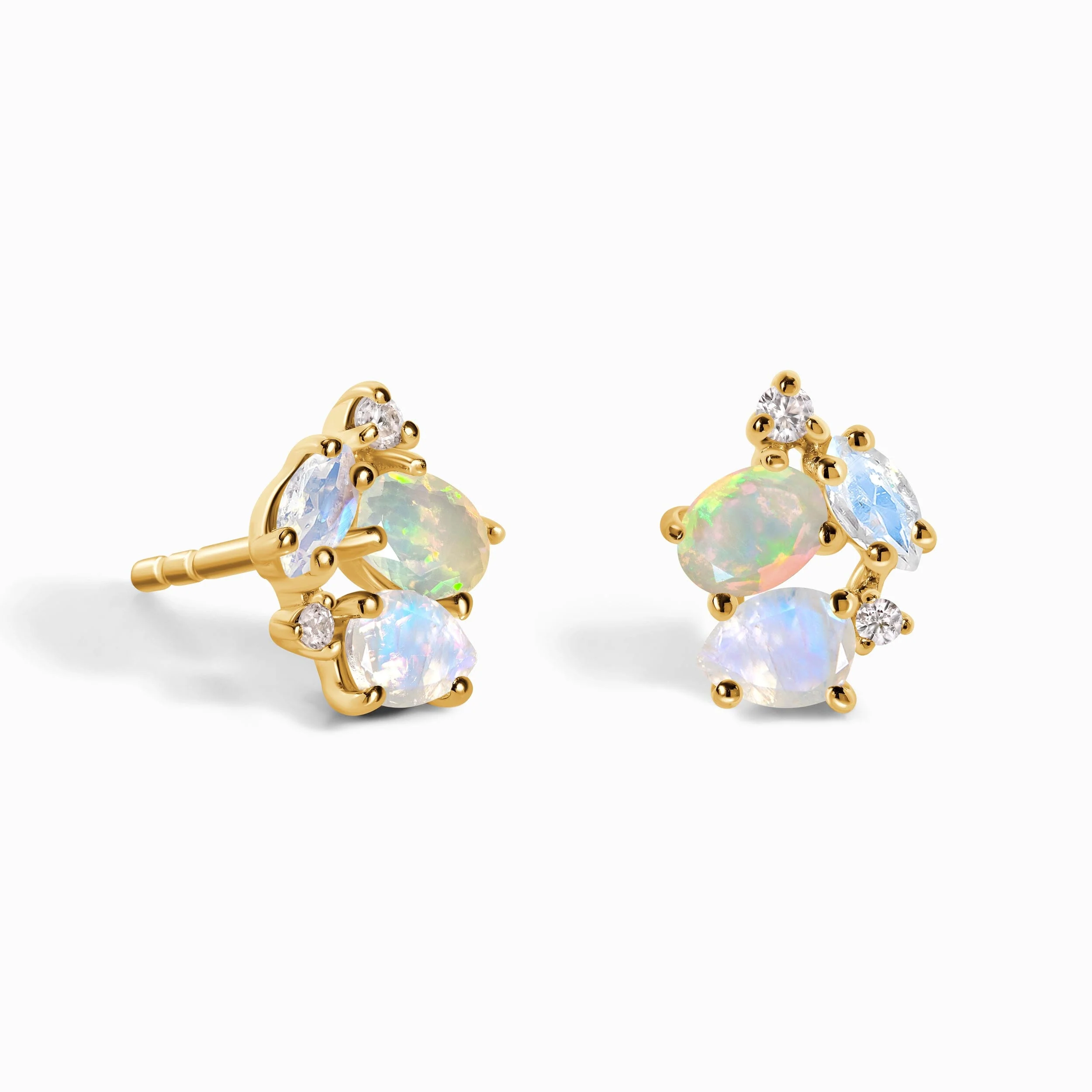 Opal Moonstone Earrings - Orion - Image 5