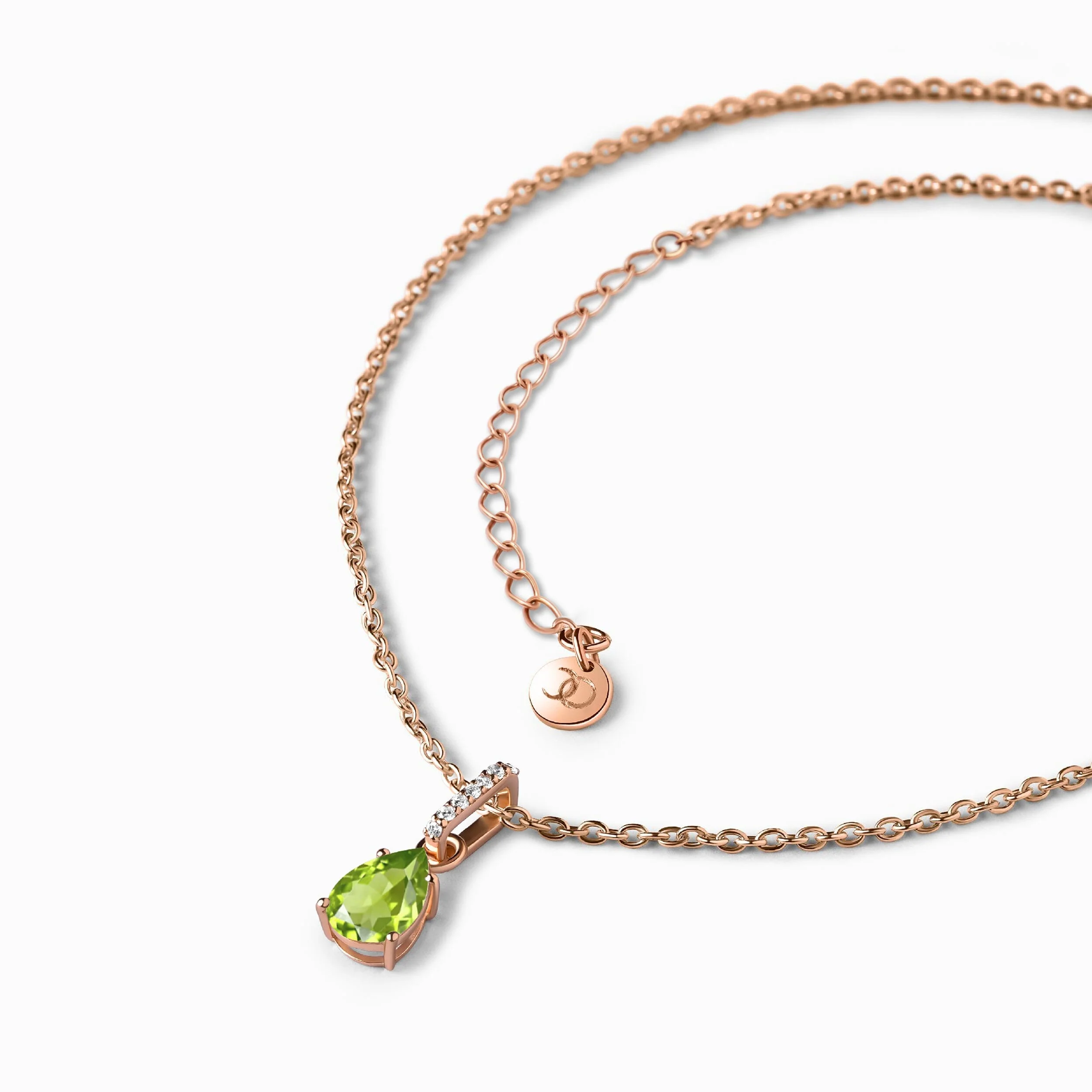 Peridot Necklace Sway - August Birthstone - Image 12