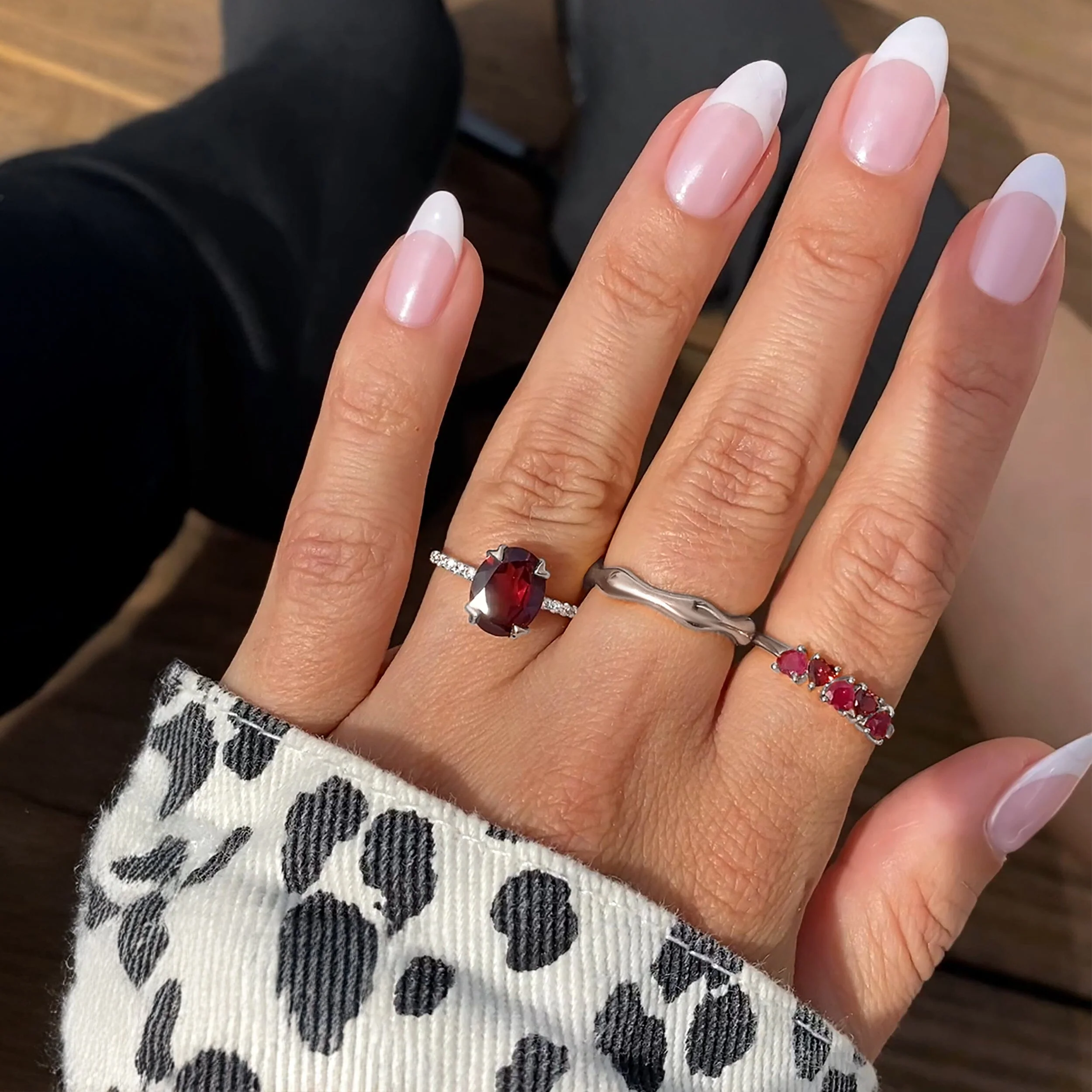 Garnet Ring - Harlow - Image 11