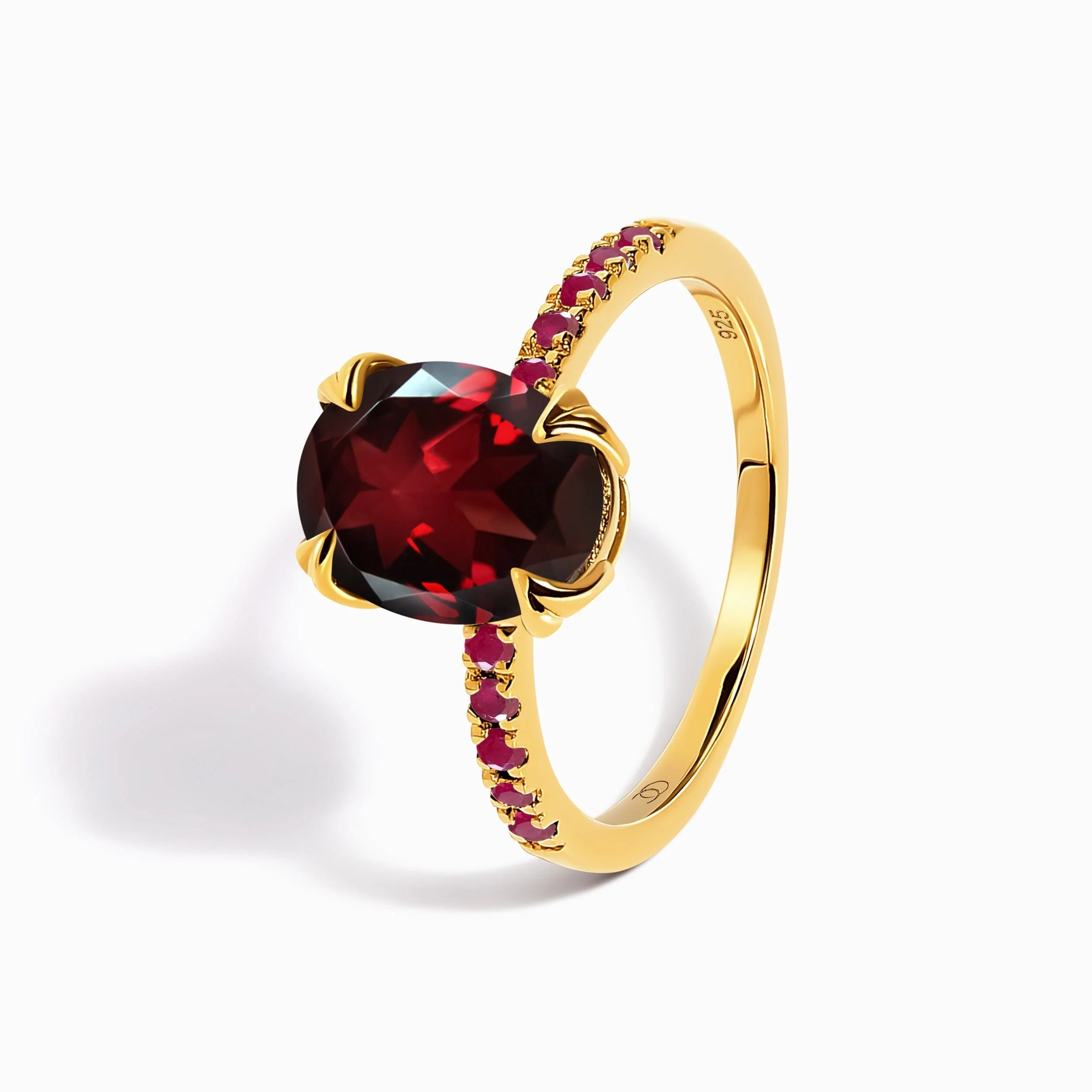 Garnet Ruby Ring - Harlow - Image 19