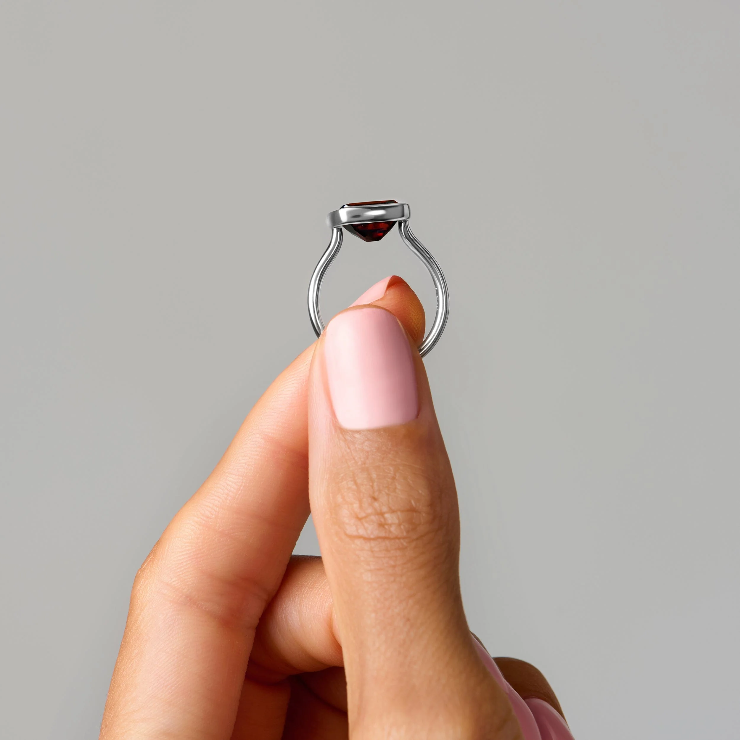 Garnet Skin Touch Ring - Feel the Passion - Image 15