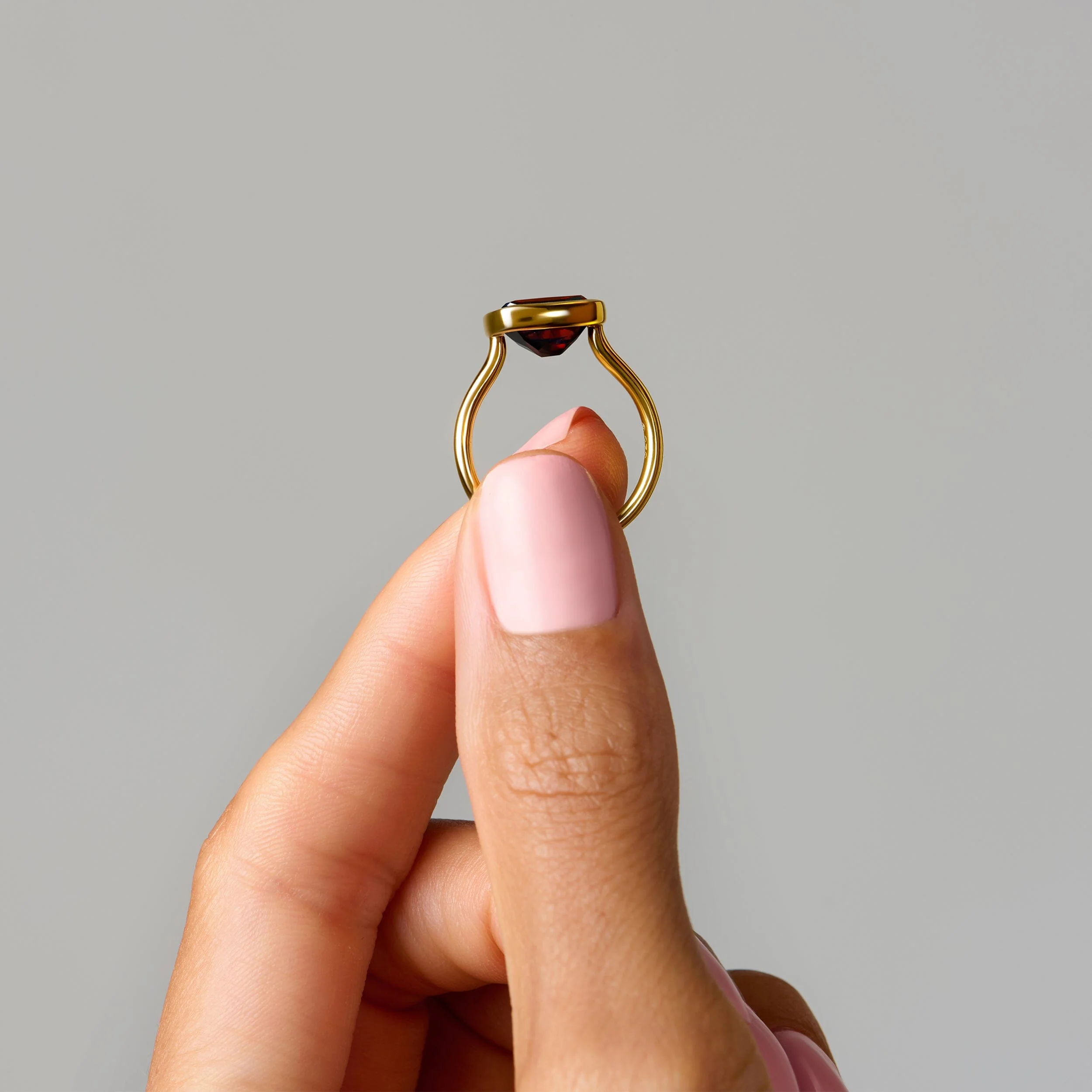 Garnet Skin Touch Ring - Feel the Passion - Image 25