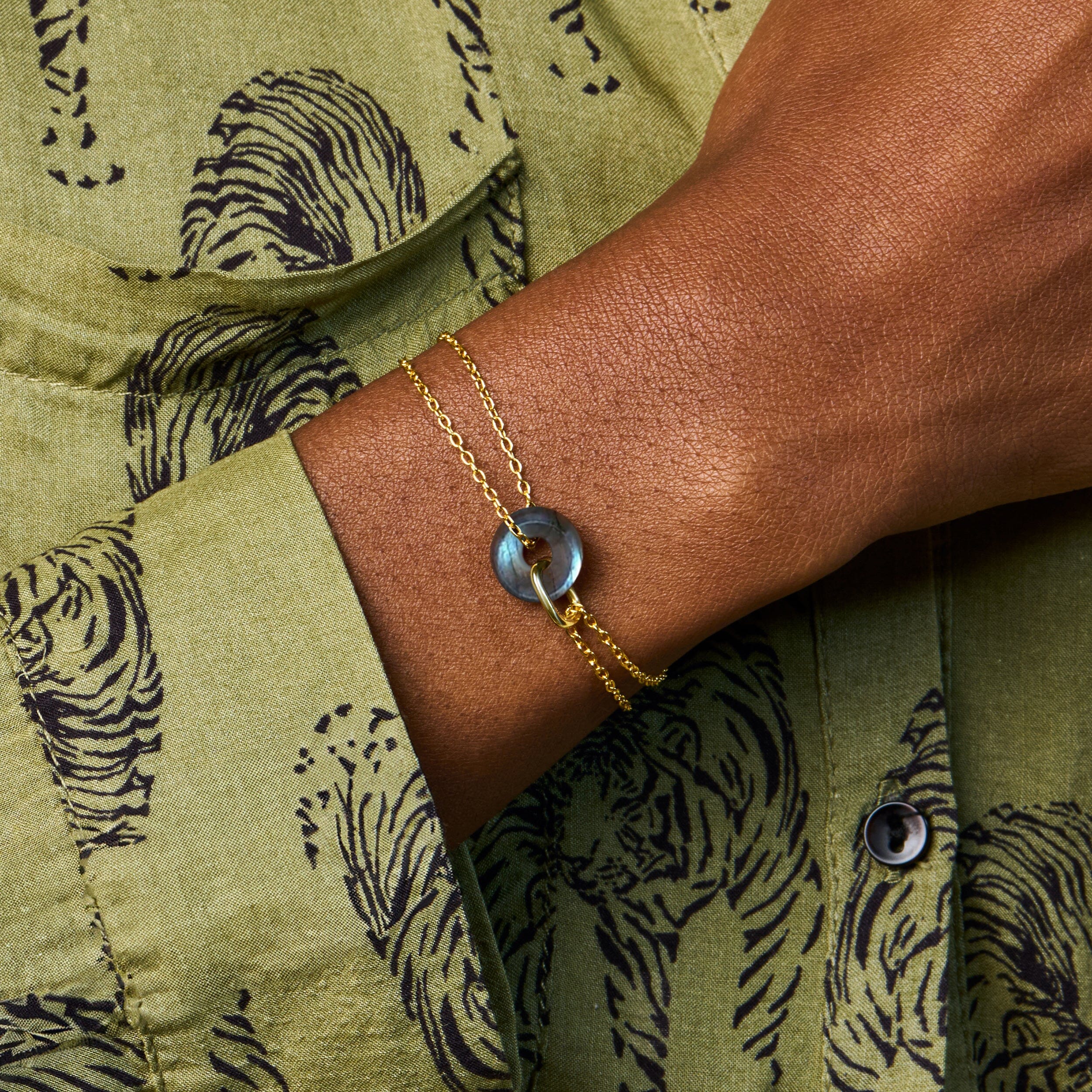 Labradorite Bracelet - Ora - Image 6