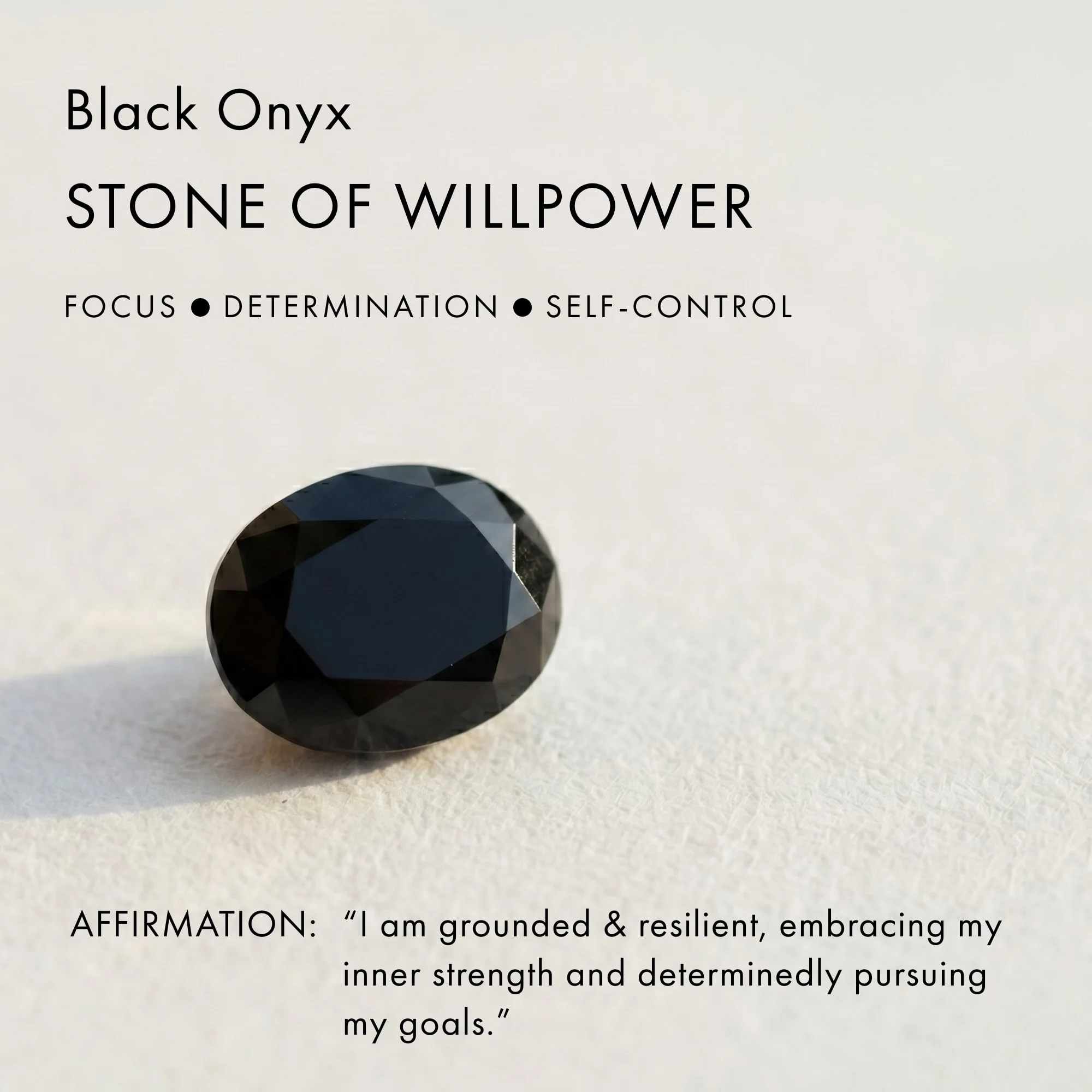 Crystal Ring - Enfolded Black Onyx - Image 7