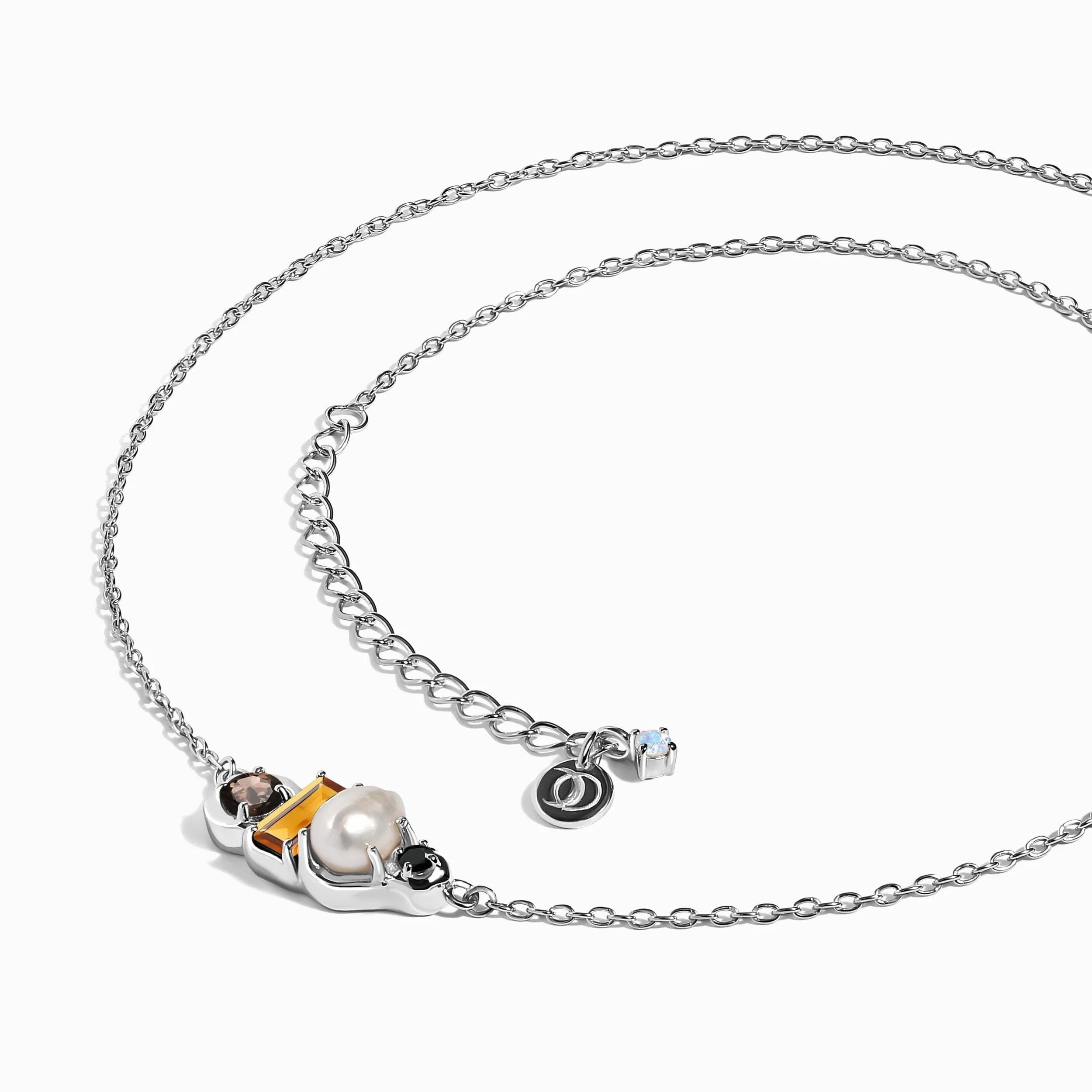 Madeira Citrine Pearl Necklace - Treasure - Image 12