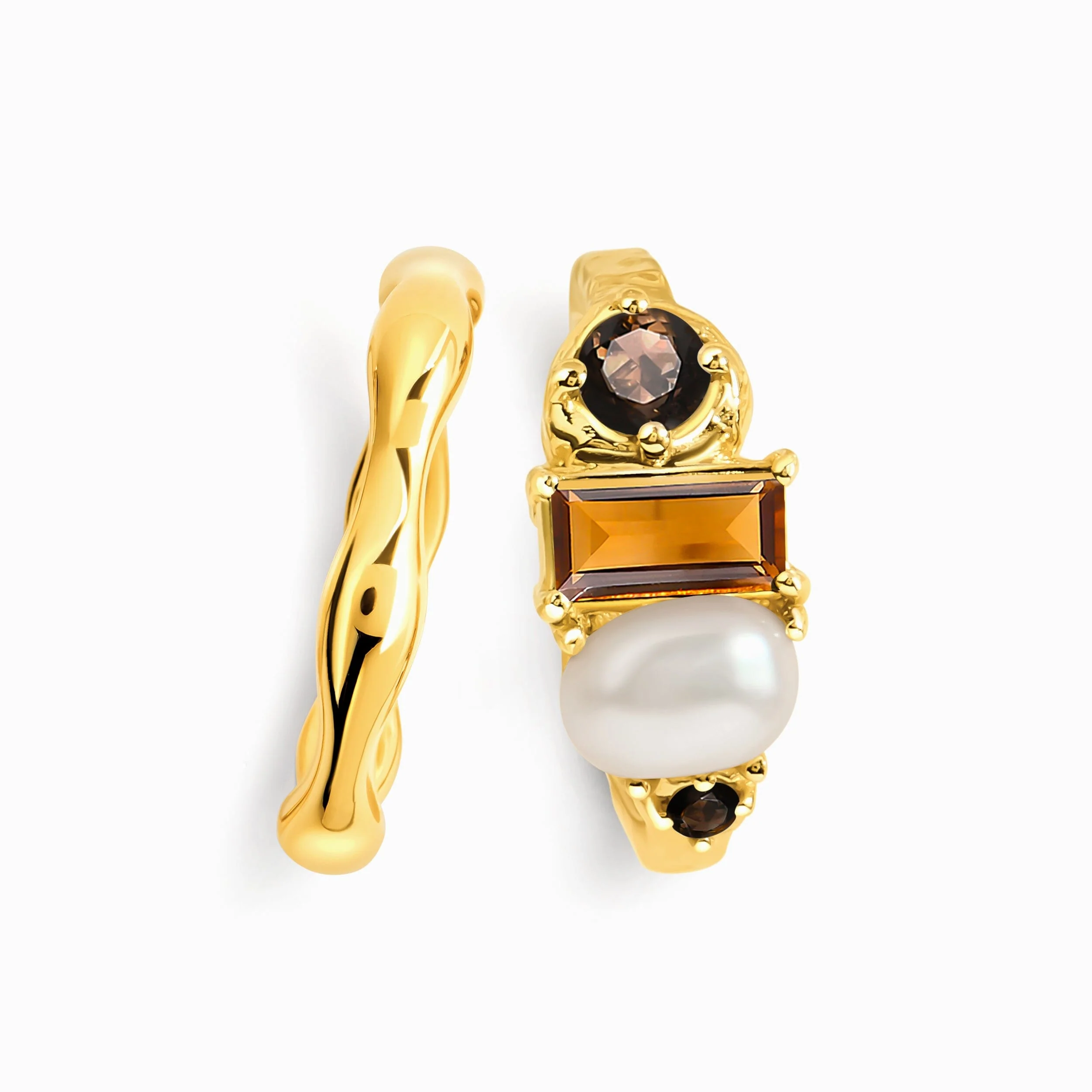 Madeira Citrine Treasure & Magma Band Set - Image 8