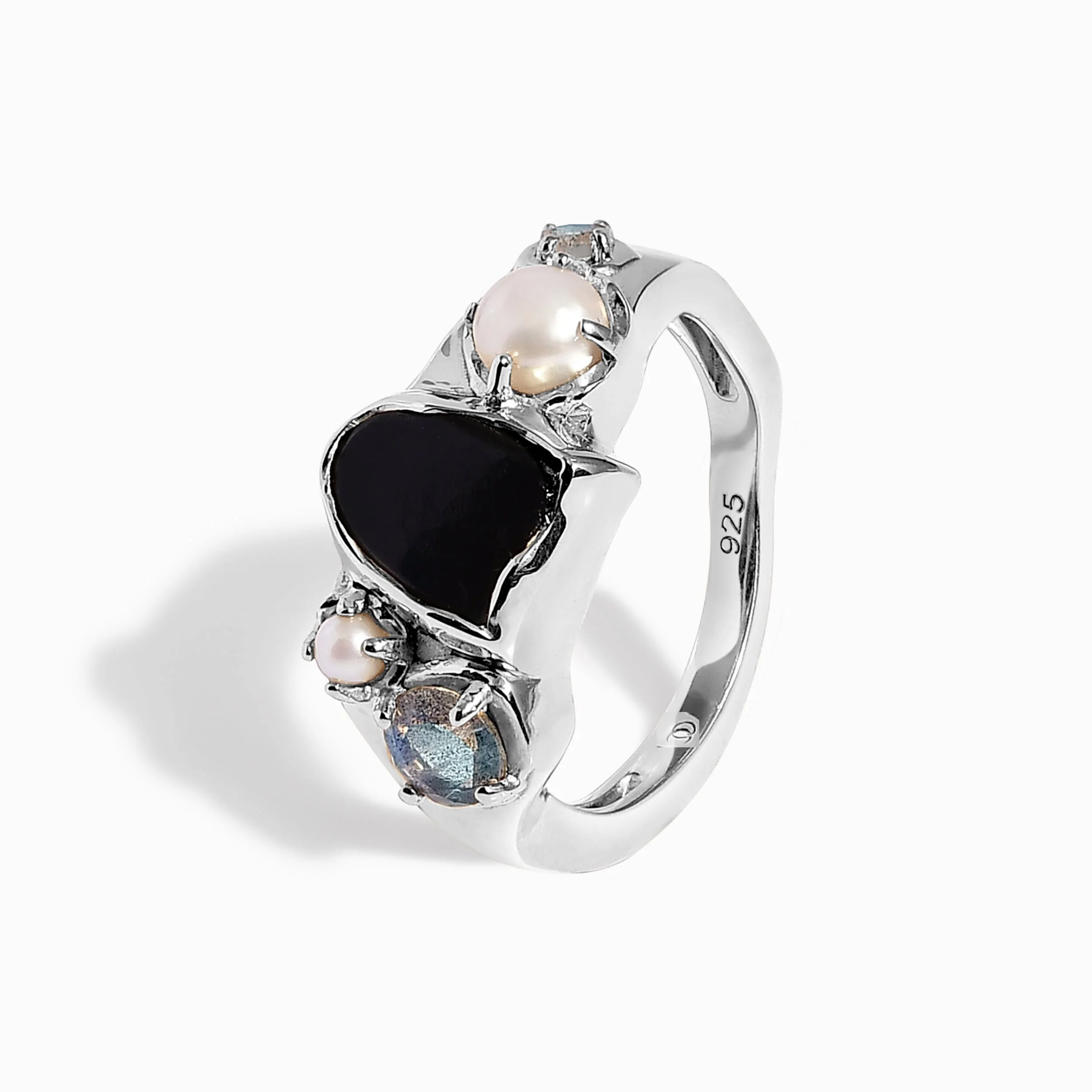 Midnight Heirloom Ring & Magma Band - Image 10