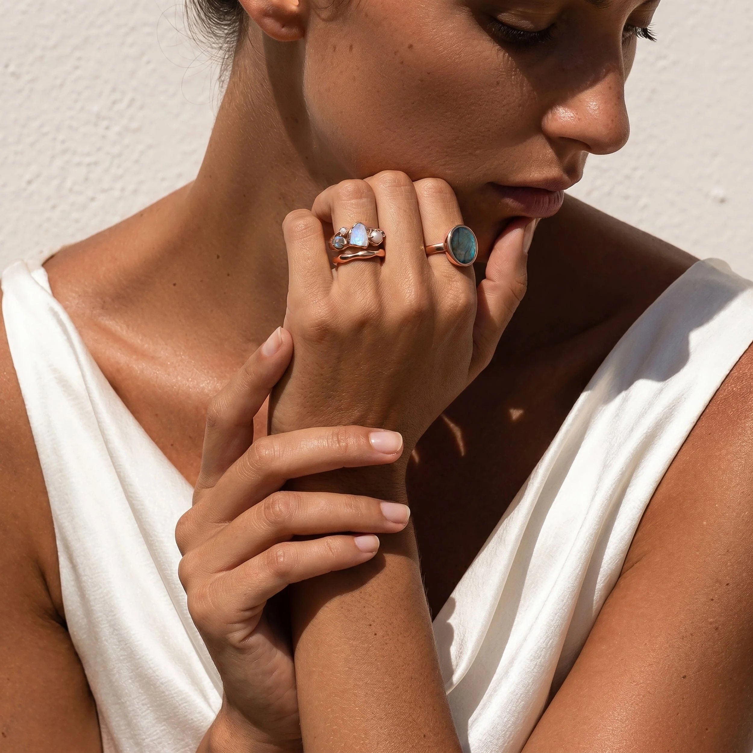 Mist Heirloom Ring & Magma Band - Image 8