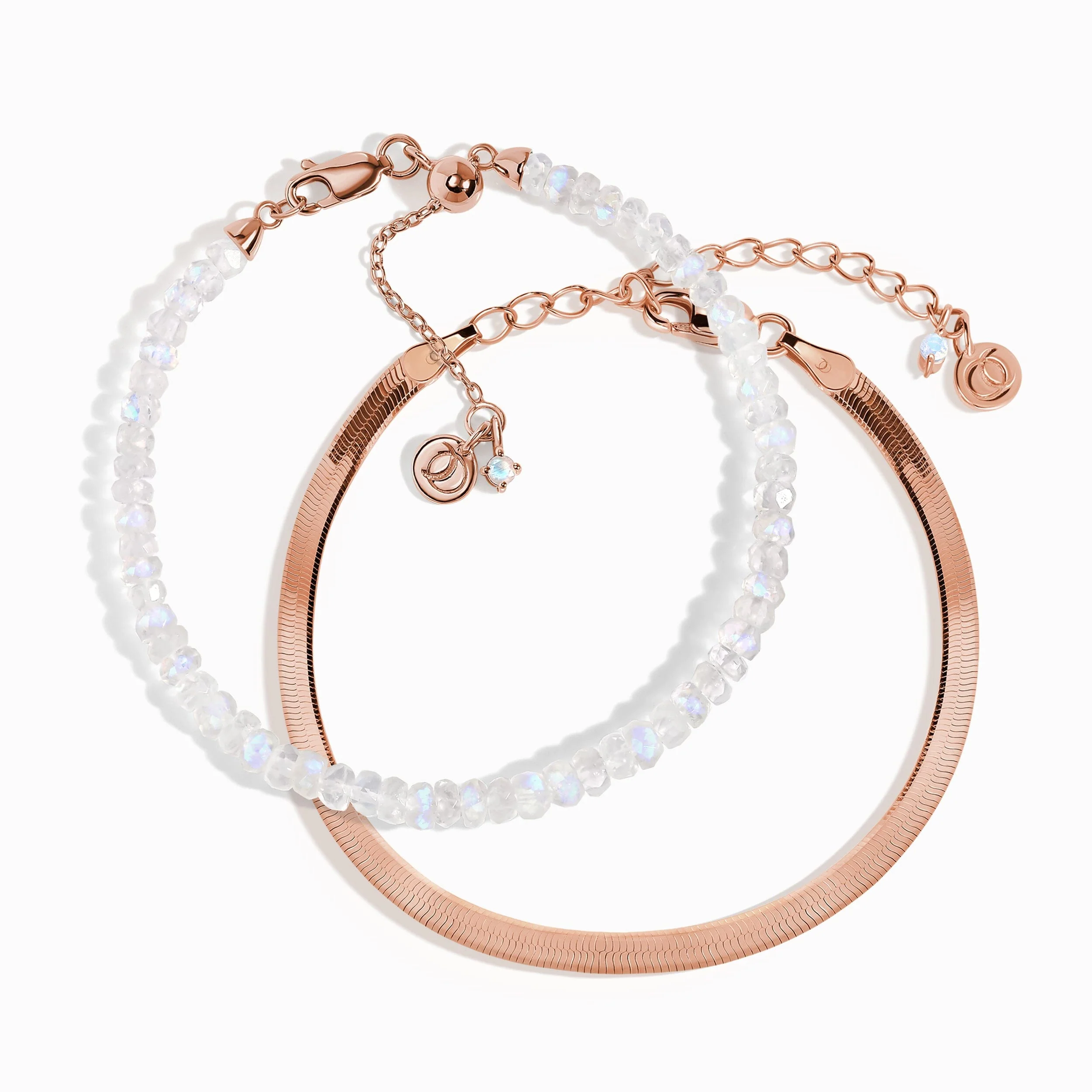 Moonstone Bracelet Stack - Finding Balance - Image 3